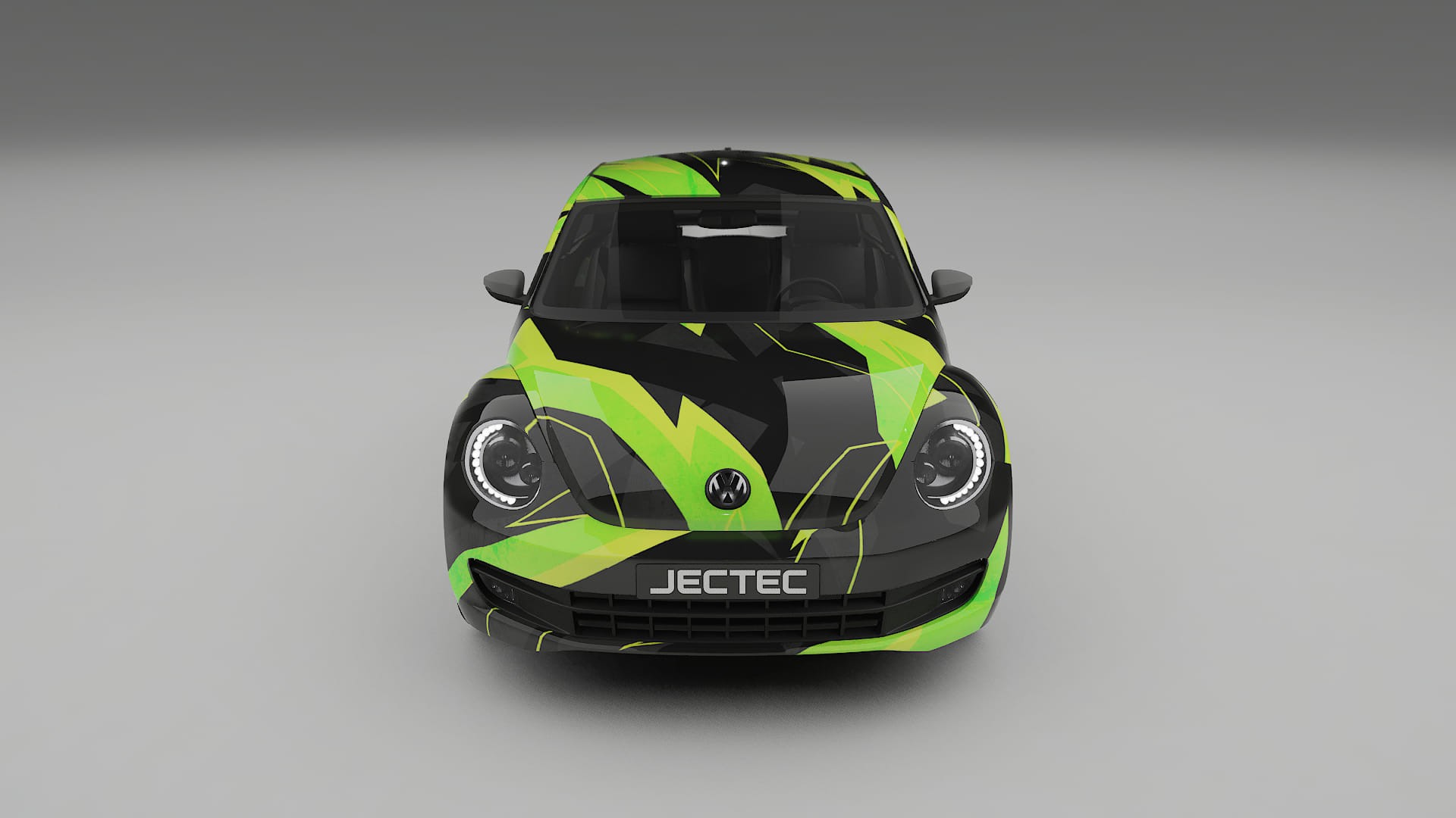 VW Beetle A5 prefacelift pre-LCI NINJA TURTLES – Kit Wrap PPF Personalizzato in Pellicola Poliuretanica Stampabile