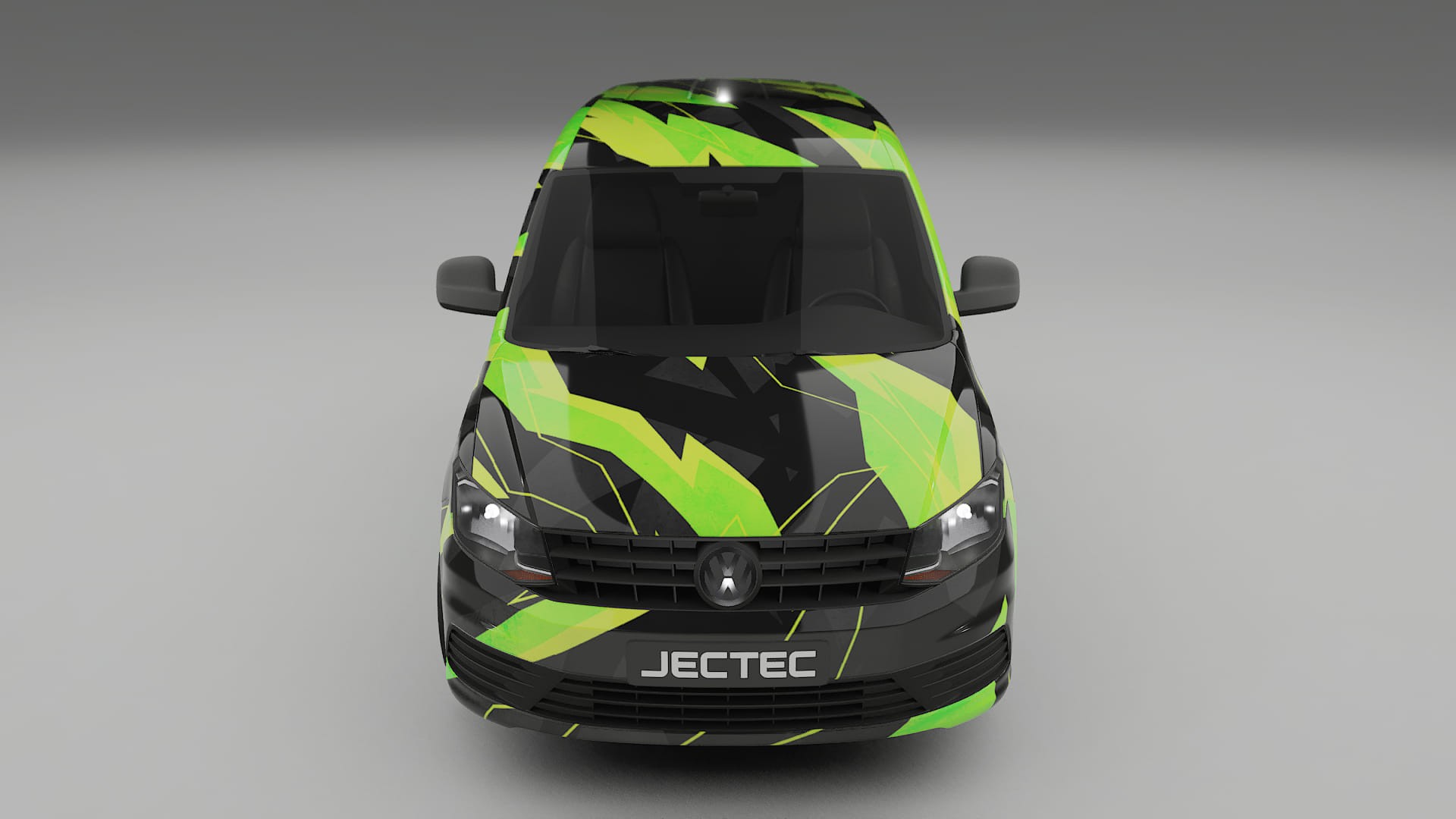 VW Caddy Maxi SB NINJA TURTLES – Kit Wrap PPF Personalizzato in Pellicola Poliuretanica Stampabile