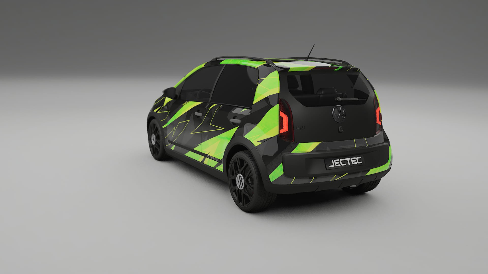 VW Cross Up NINJA TURTLES – Kit Wrap PPF Personalizzato in Pellicola Poliuretanica Stampabile