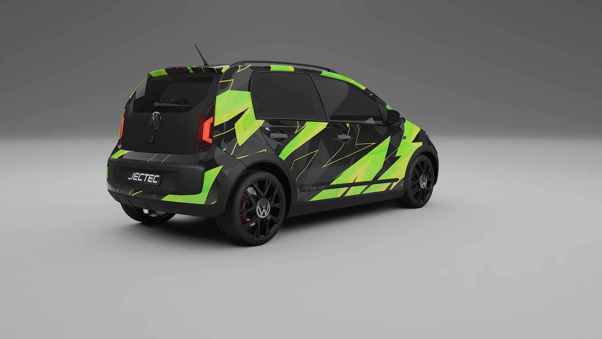 VW Cross Up NINJA TURTLES – Kit Wrap PPF Personalizzato in Pellicola Poliuretanica Stampabile