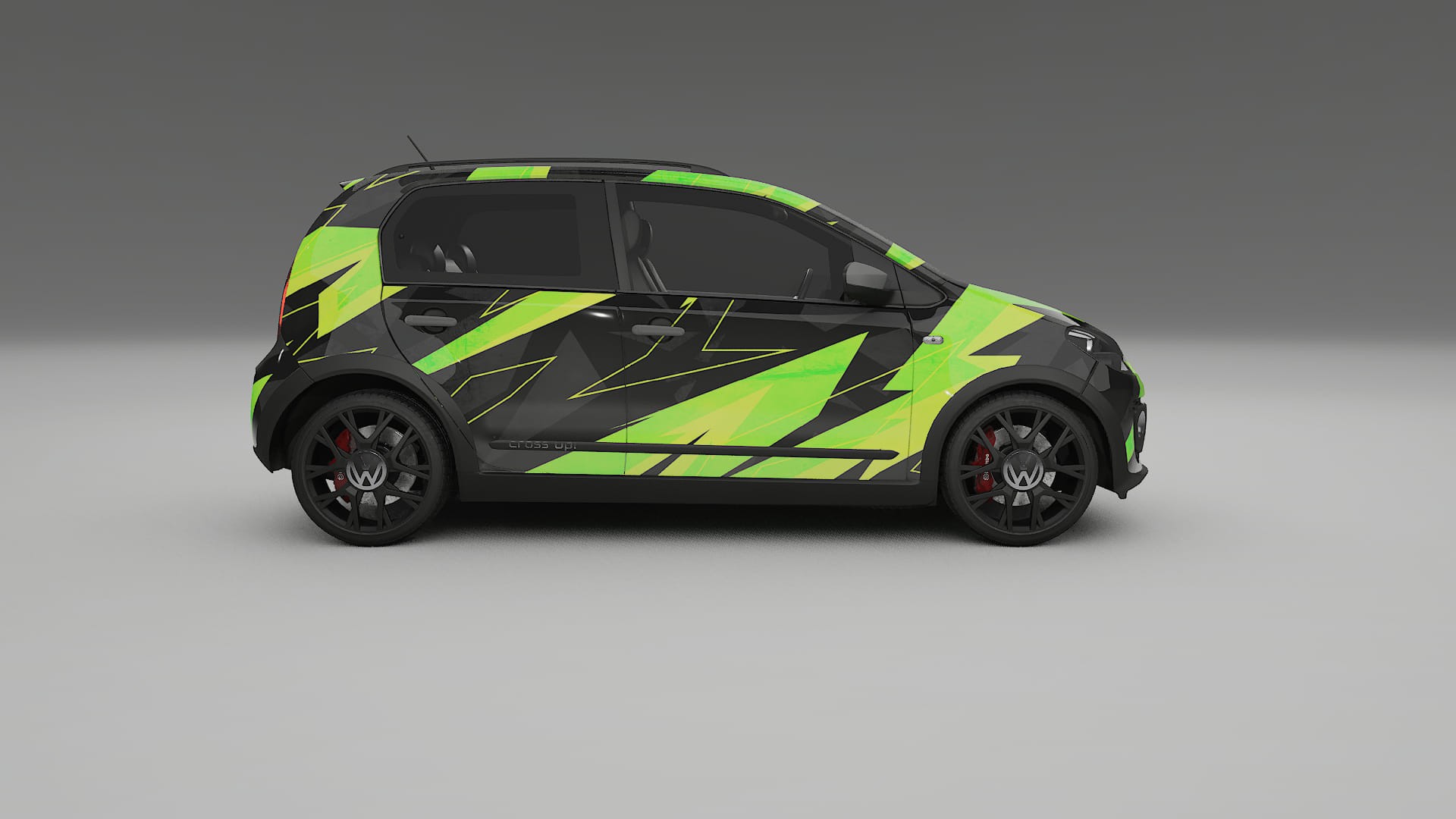 VW Cross Up NINJA TURTLES – Kit Wrap PPF Personalizzato in Pellicola Poliuretanica Stampabile