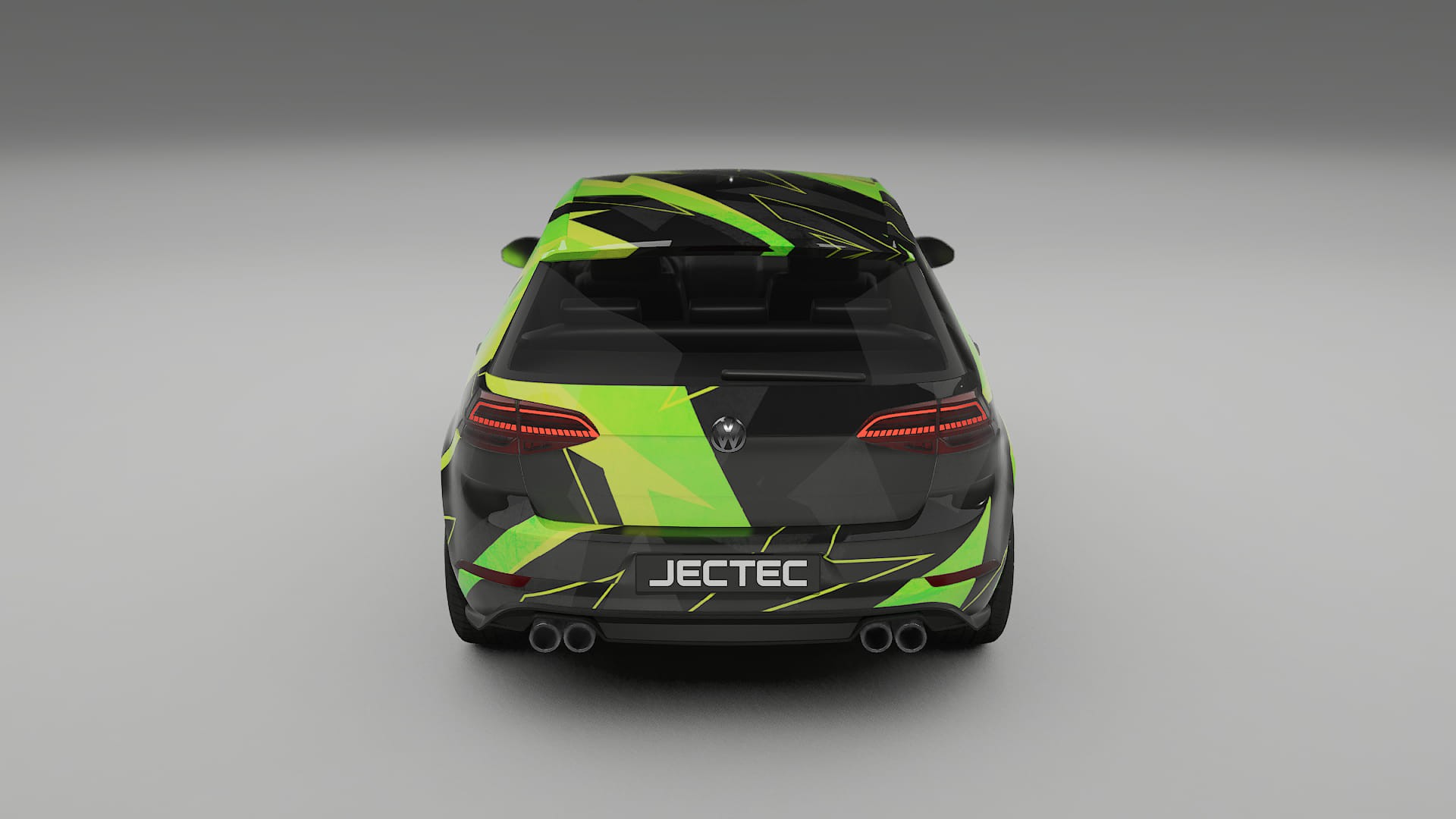 VW Golf Mk7 NINJA TURTLES – Kit Wrap PPF Personalizzato in Pellicola Poliuretanica Stampabile