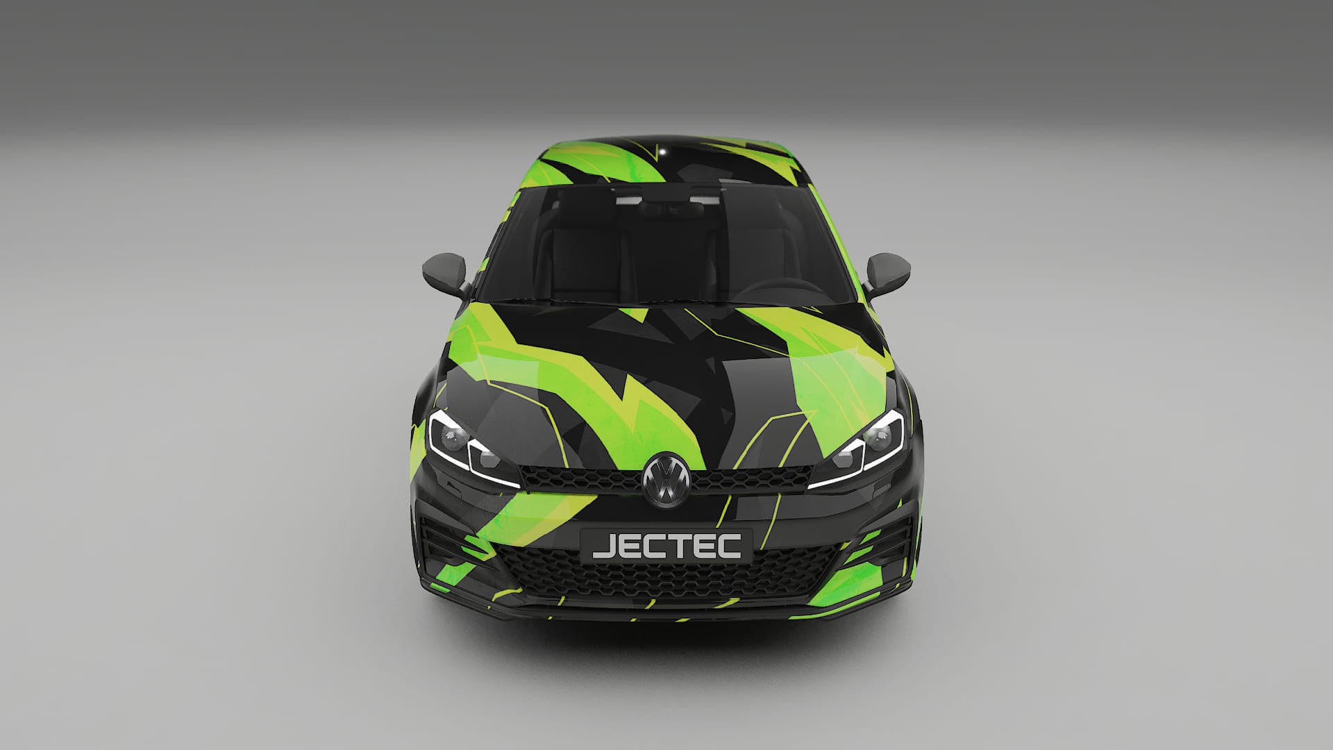 VW Golf Mk7 NINJA TURTLES – Kit Wrap PPF Personalizzato in Pellicola Poliuretanica Stampabile