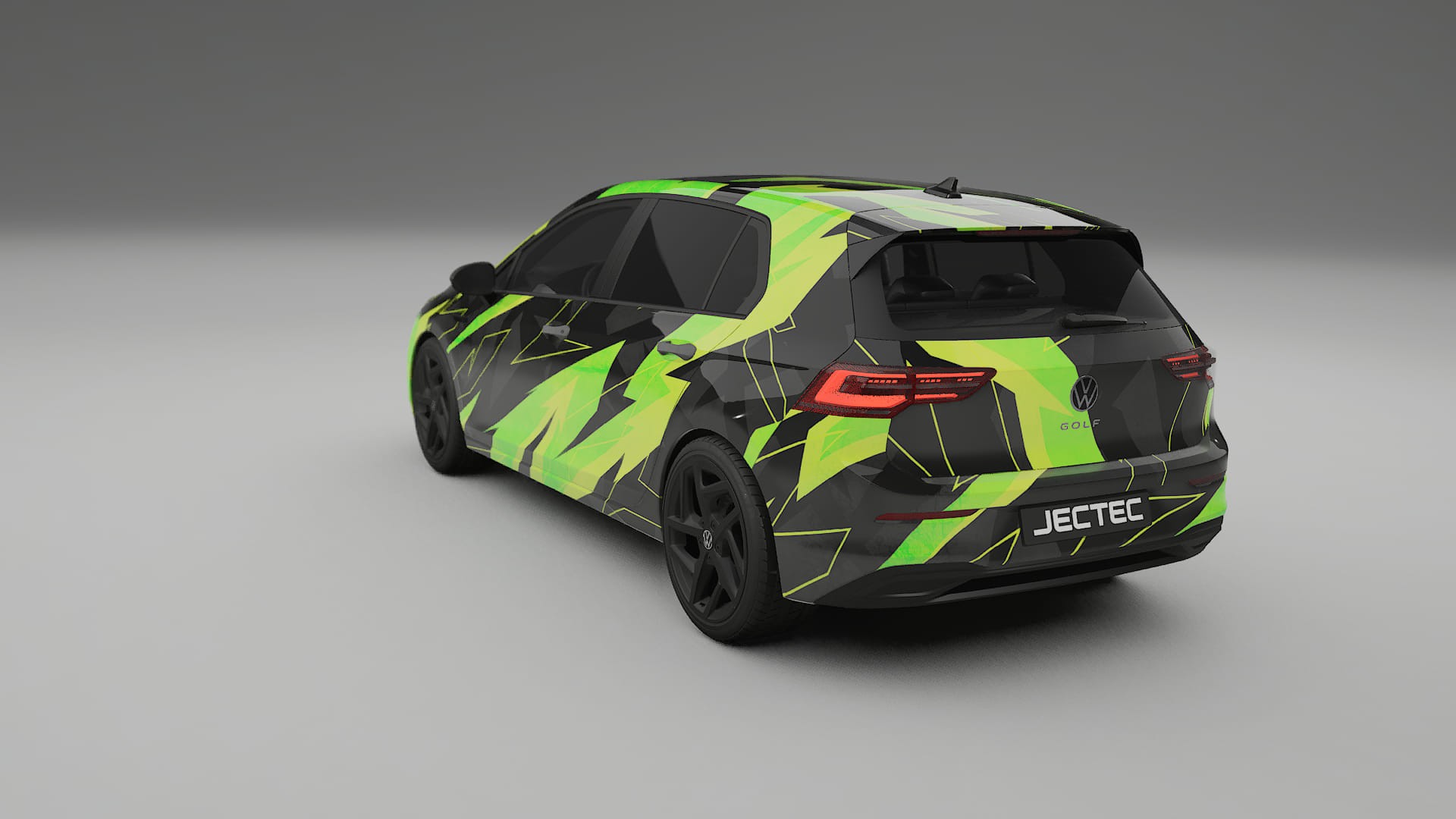 VW Golf Mk8 NINJA TURTLES – Kit Wrap PPF Personalizzato in Pellicola Poliuretanica Stampabile