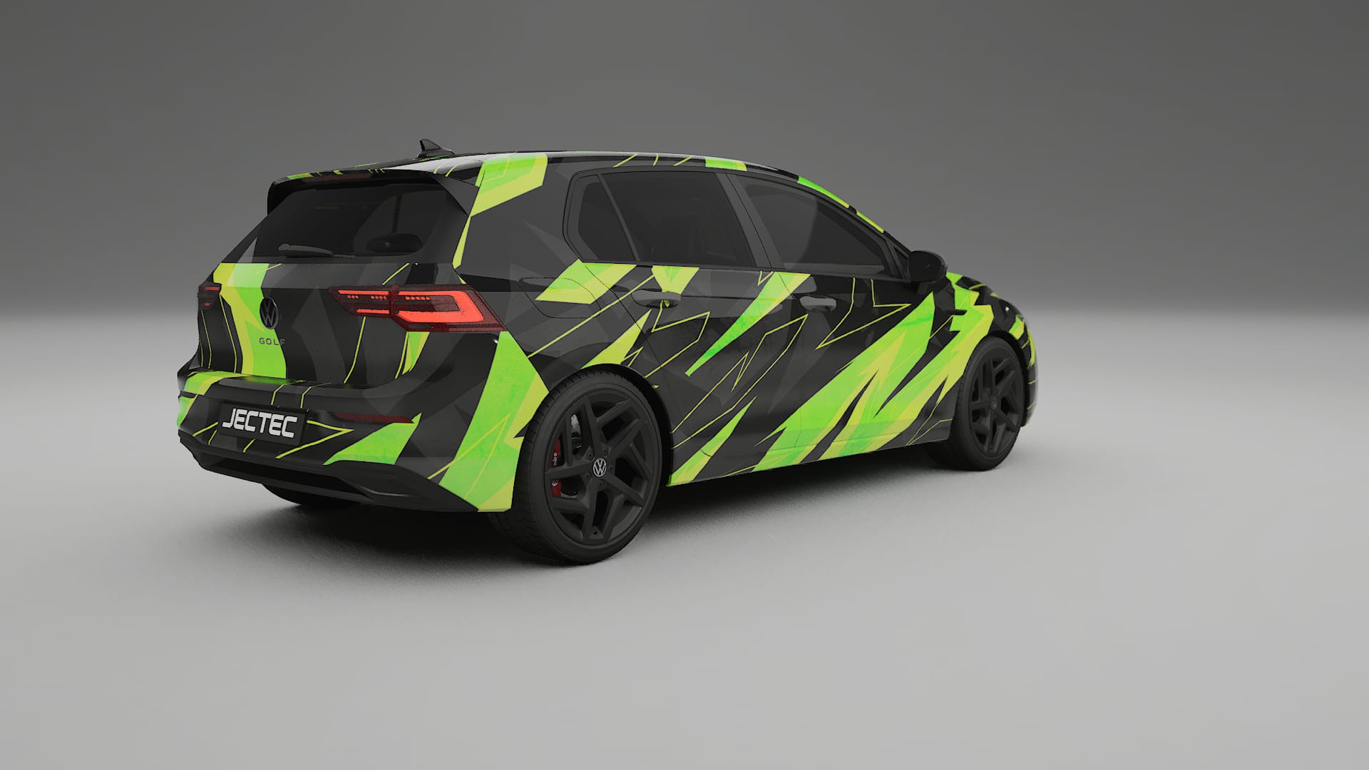 VW Golf Mk8 NINJA TURTLES – Kit Wrap PPF Personalizzato in Pellicola Poliuretanica Stampabile