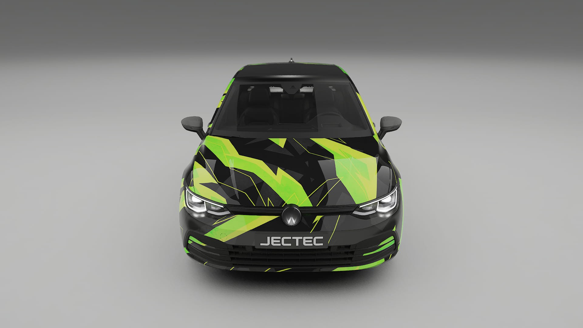 VW Golf Mk8 NINJA TURTLES – Kit Wrap PPF Personalizzato in Pellicola Poliuretanica Stampabile