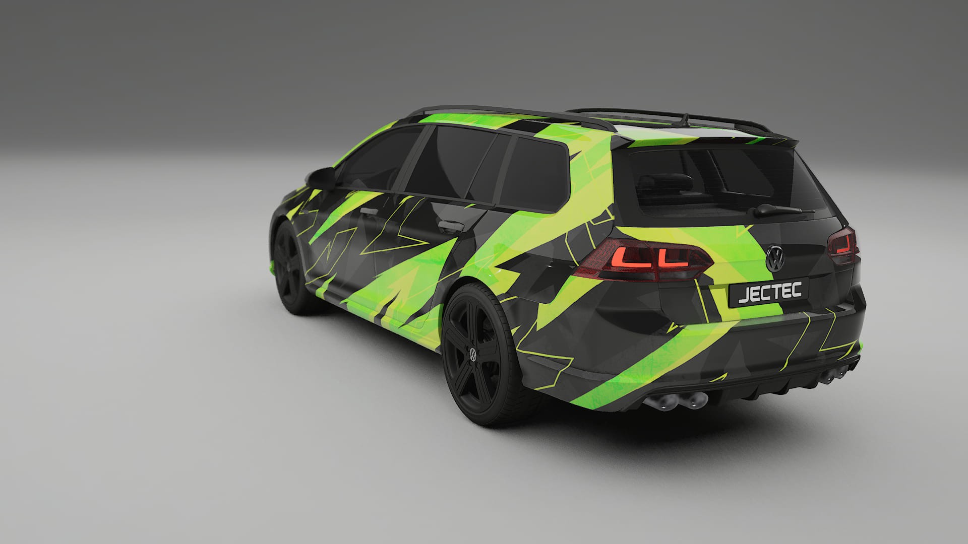 VW Golf Variant Mk7 NINJA TURTLES – Kit Wrap PPF Personalizzato in Pellicola Poliuretanica Stampabile