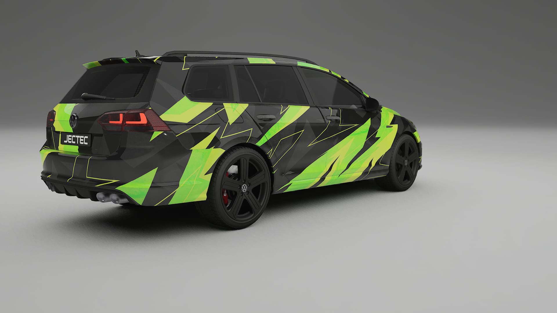 VW Golf Variant Mk7 NINJA TURTLES – Kit Wrap PPF Personalizzato in Pellicola Poliuretanica Stampabile