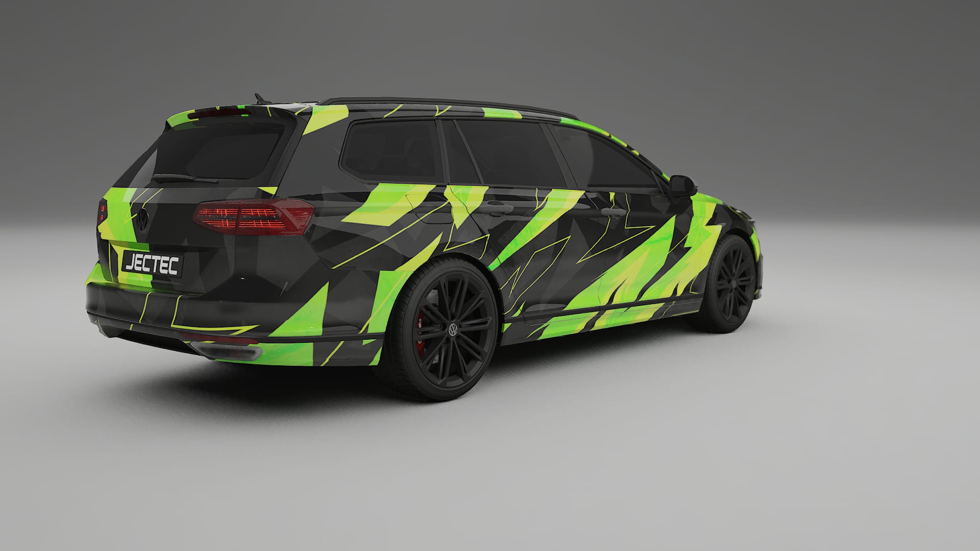 VW Passat VariantR B8 NINJA TURTLES – Kit Wrap PPF Personalizzato in Pellicola Poliuretanica Stampabile
