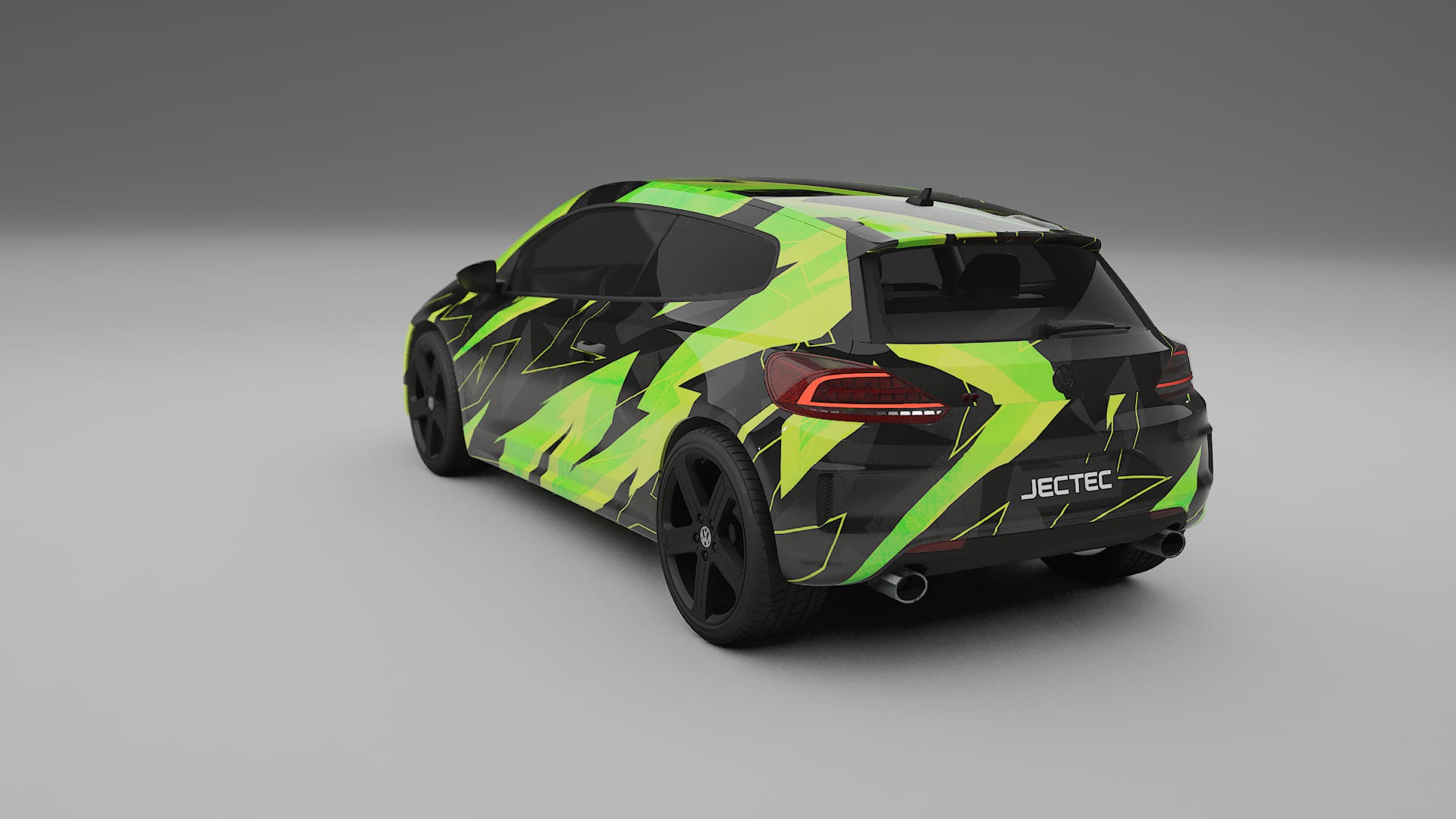 VW Scirocco R III NINJA TURTLES – Kit Wrap PPF Personalizzato in Pellicola Poliuretanica Stampabile