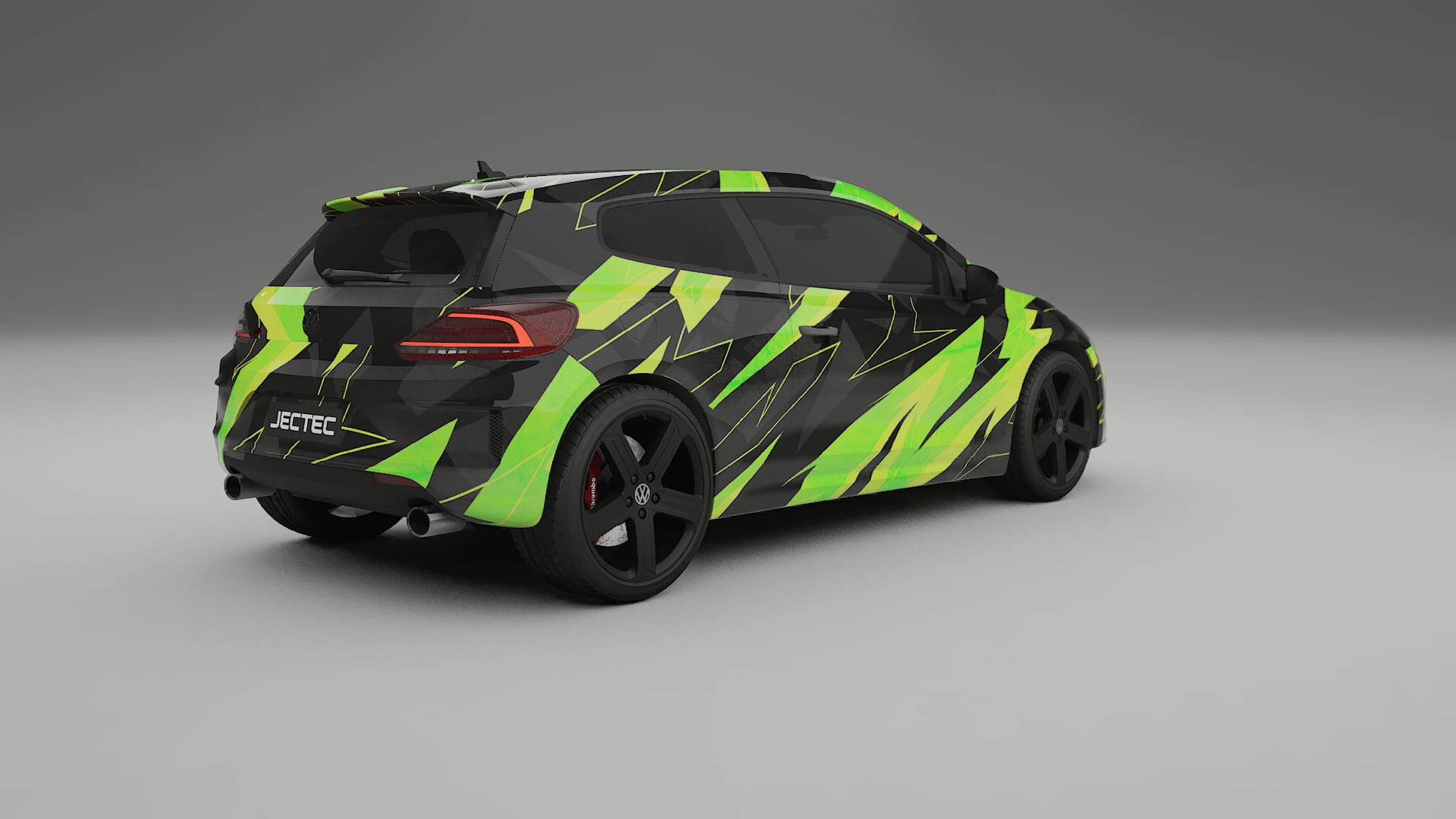 VW Scirocco R III NINJA TURTLES – Kit Wrap PPF Personalizzato in Pellicola Poliuretanica Stampabile
