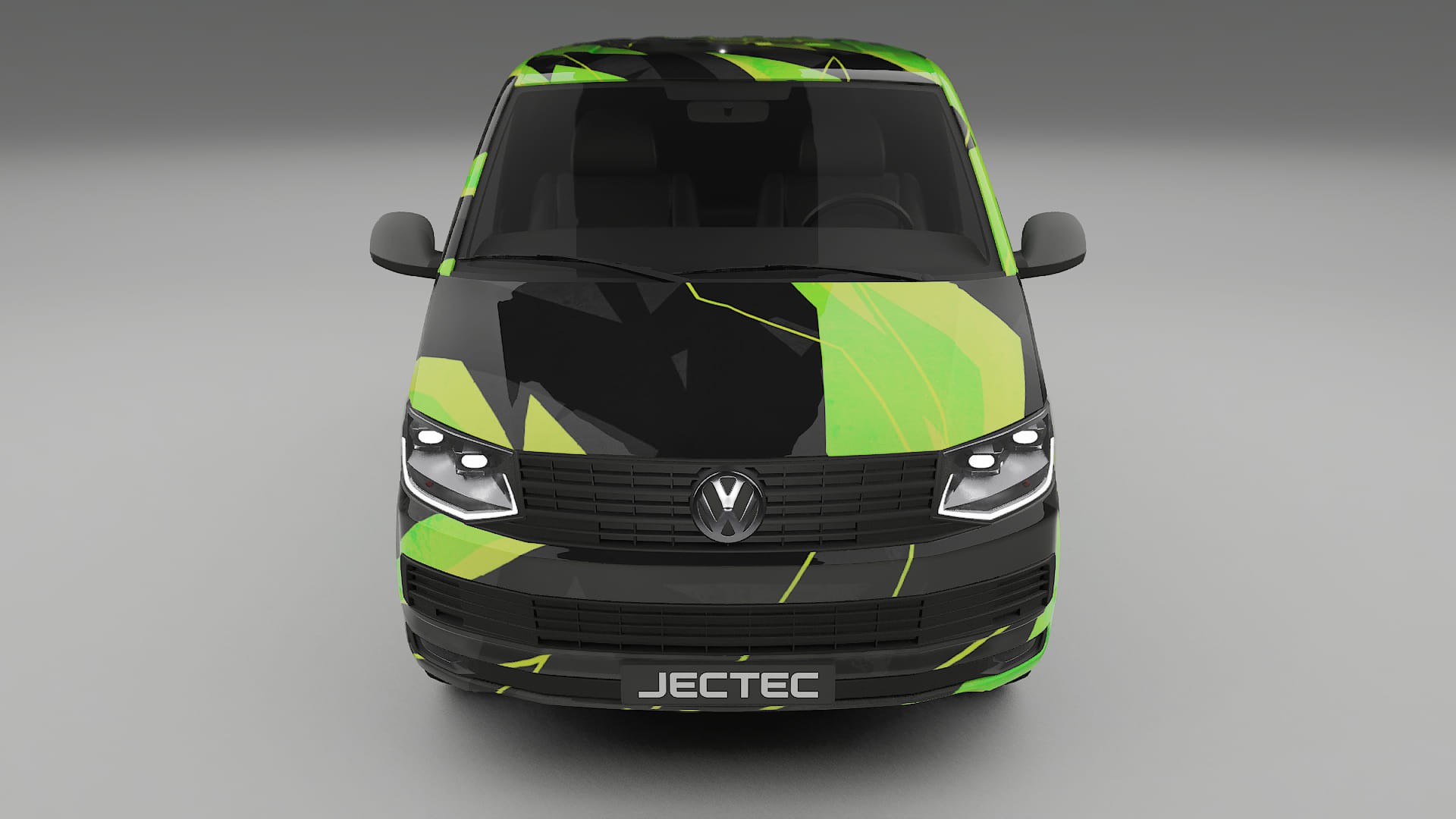 VW Transporter T6 Multivan NINJA TURTLES – Kit Wrap PPF Personalizzato in Pellicola Poliuretanica Stampabile