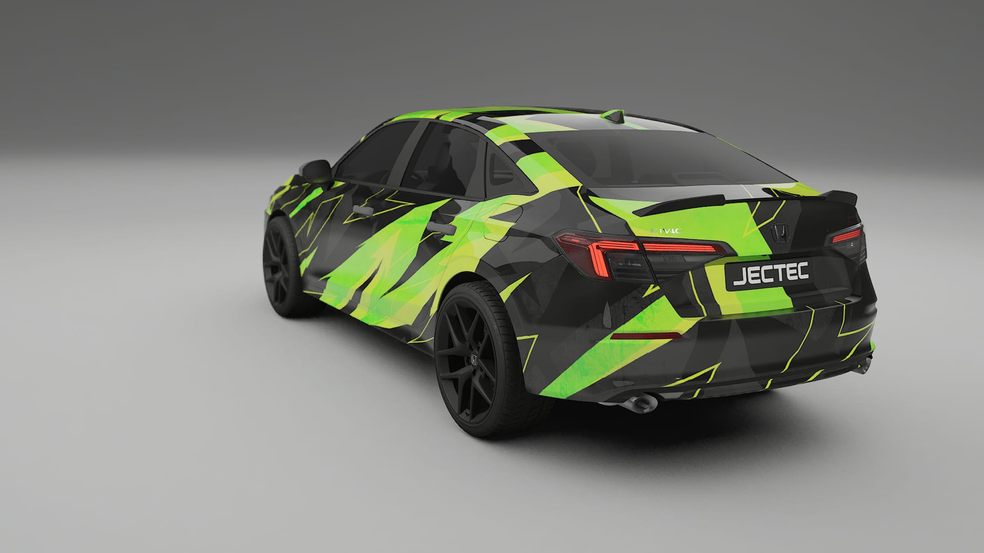 Honda Civic Si NINJA TURTLES – Kit Wrap PPF Personalizzato in Pellicola Poliuretanica Stampabile