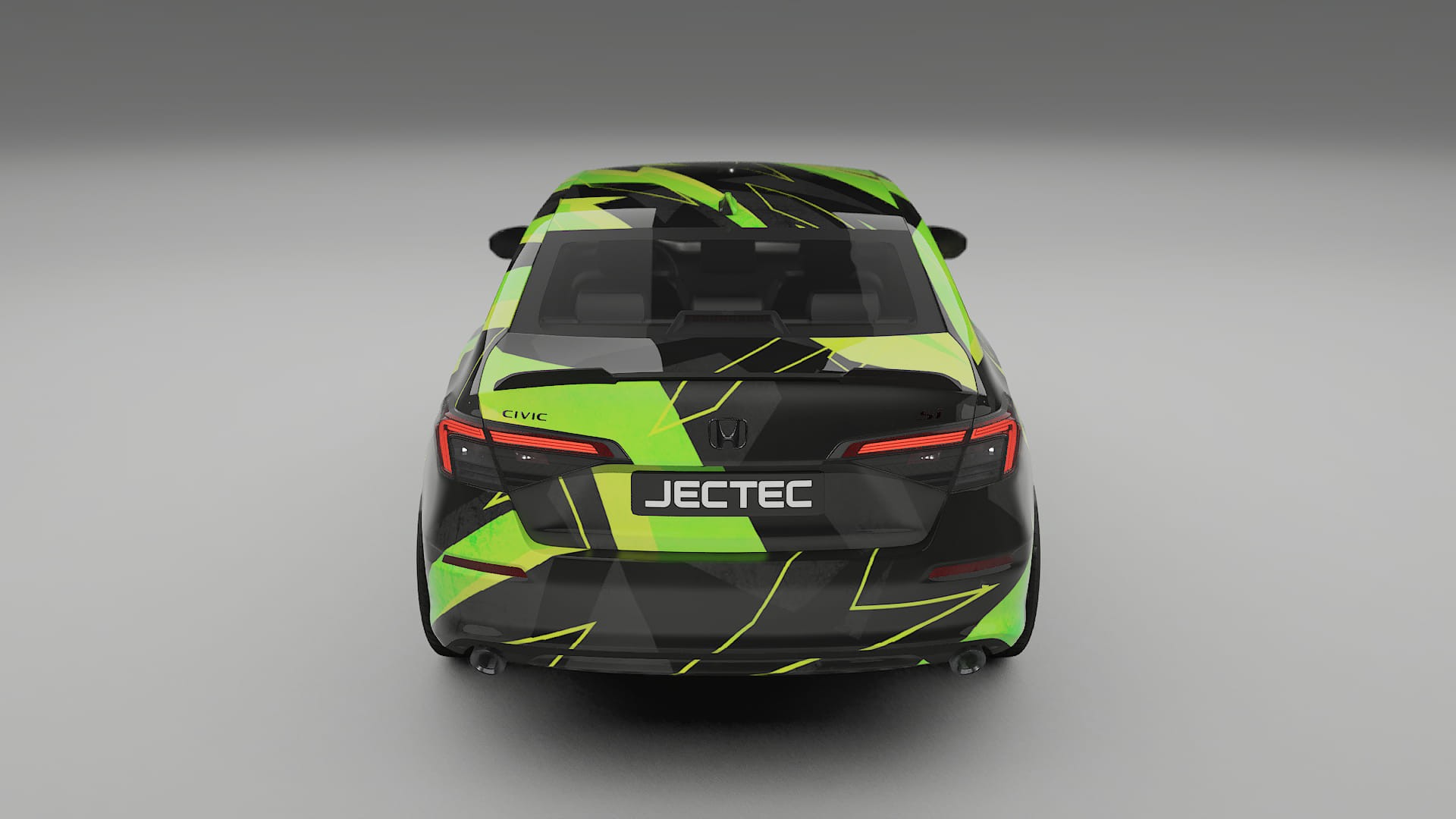 Honda Civic Si NINJA TURTLES – Kit Wrap PPF Personalizzato in Pellicola Poliuretanica Stampabile