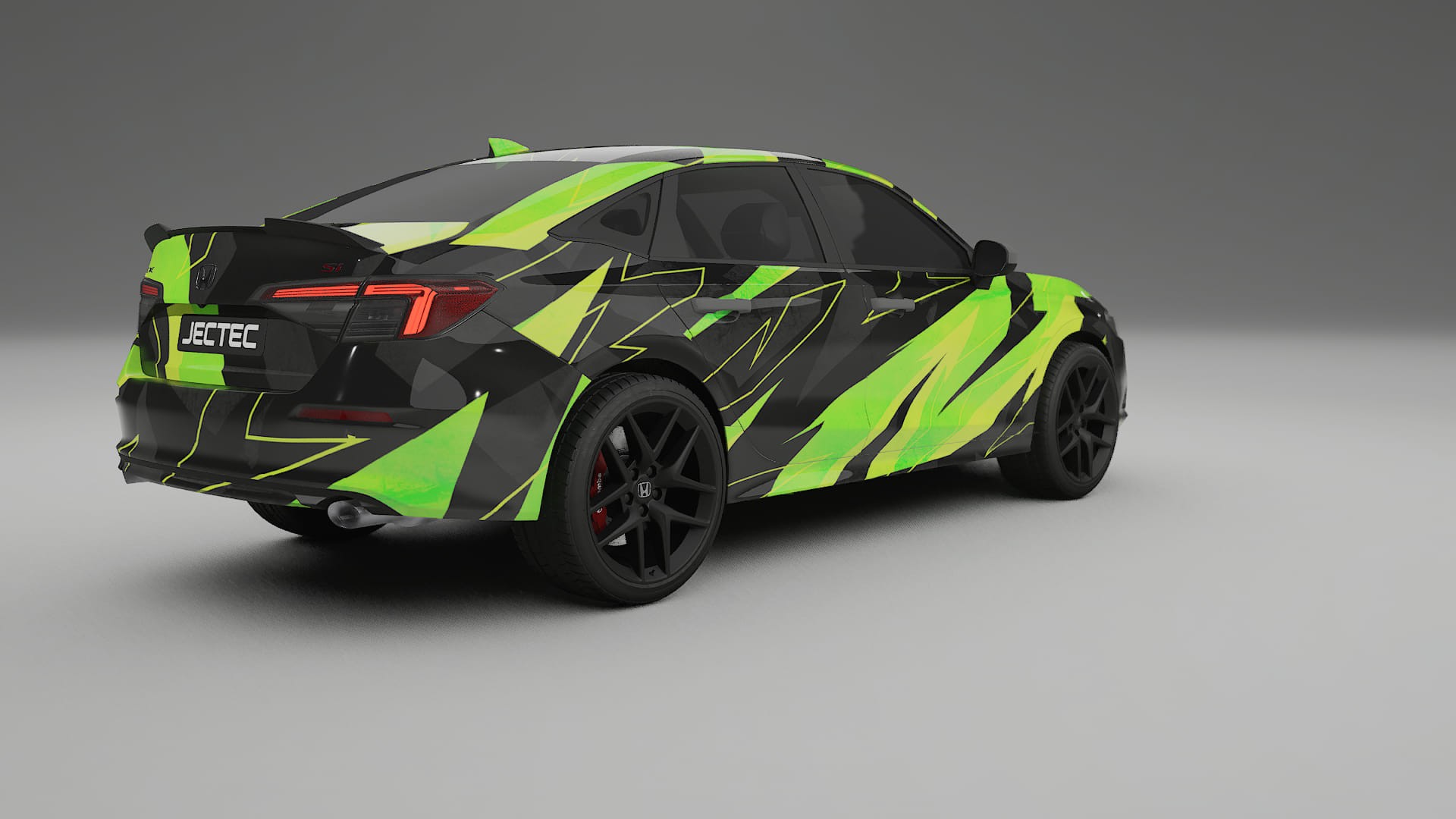 Honda Civic Si NINJA TURTLES – Kit Wrap PPF Personalizzato in Pellicola Poliuretanica Stampabile