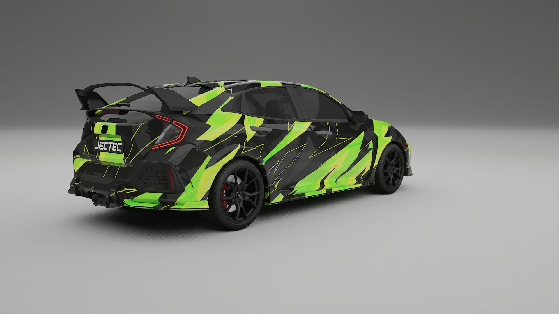 Honda Civic Type-R NINJA TURTLES – Kit Wrap PPF Personalizzato in Pellicola Poliuretanica Stampabile