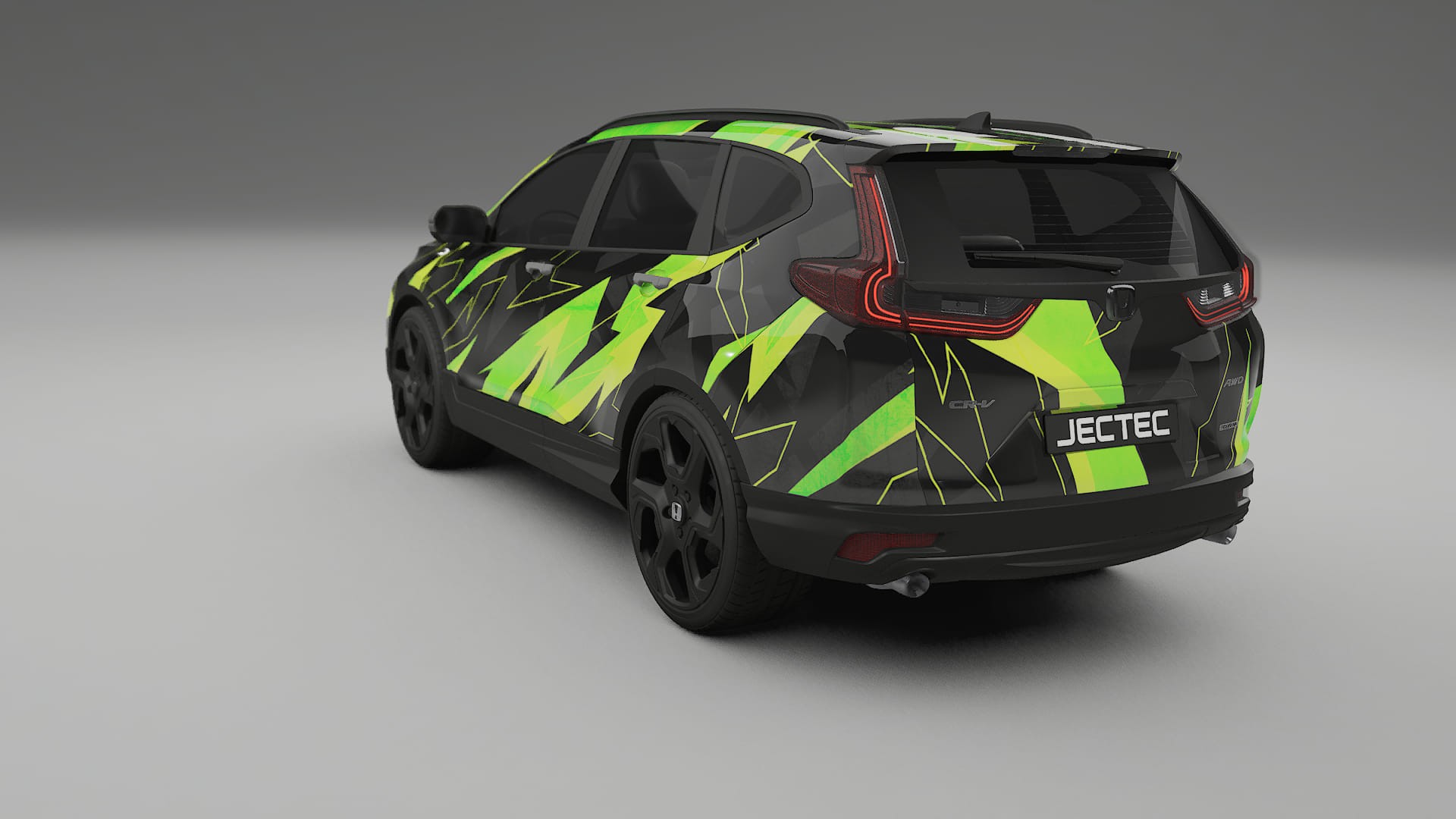 Honda CRV Touring prefacelift pre-LCI NINJA TURTLES – Kit Wrap PPF Personalizzato in Pellicola Poliuretanica Stampabile