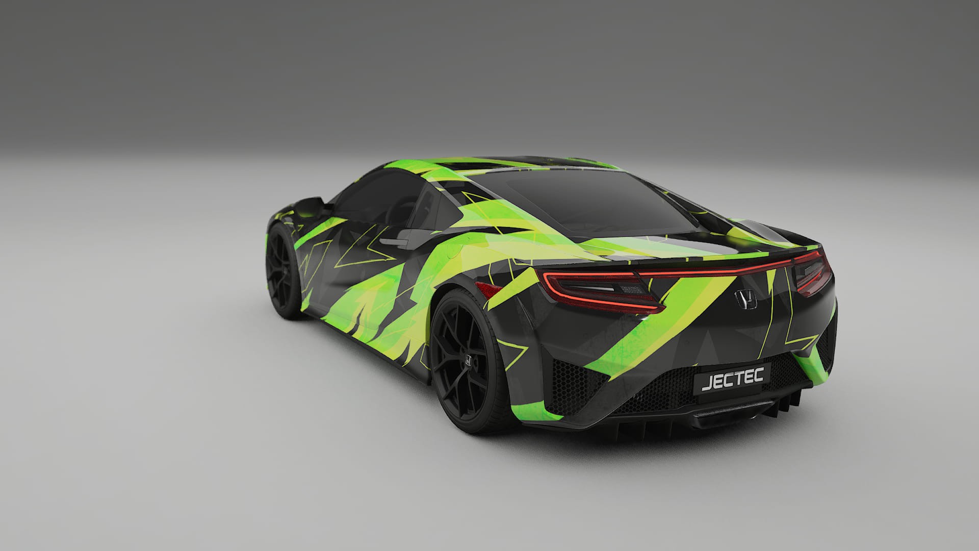 Honda NSX prefacelift pre-LCI NINJA TURTLES – Kit Wrap PPF Personalizzato in Pellicola Poliuretanica Stampabile