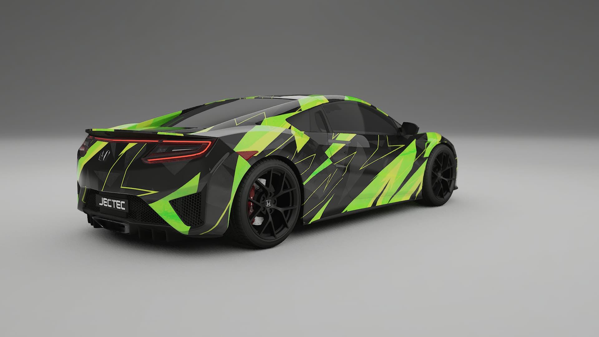 Honda NSX prefacelift pre-LCI NINJA TURTLES – Kit Wrap PPF Personalizzato in Pellicola Poliuretanica Stampabile