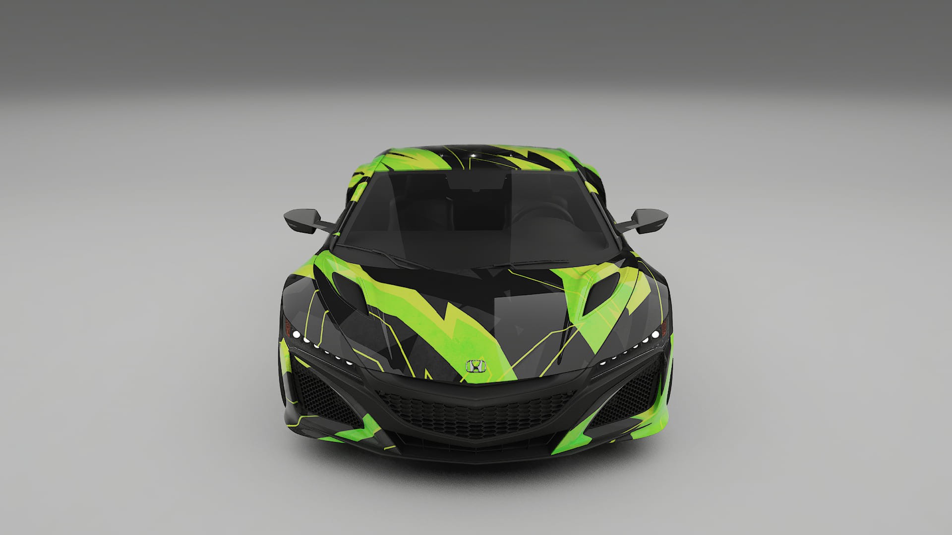 Honda NSX prefacelift pre-LCI NINJA TURTLES – Kit Wrap PPF Personalizzato in Pellicola Poliuretanica Stampabile