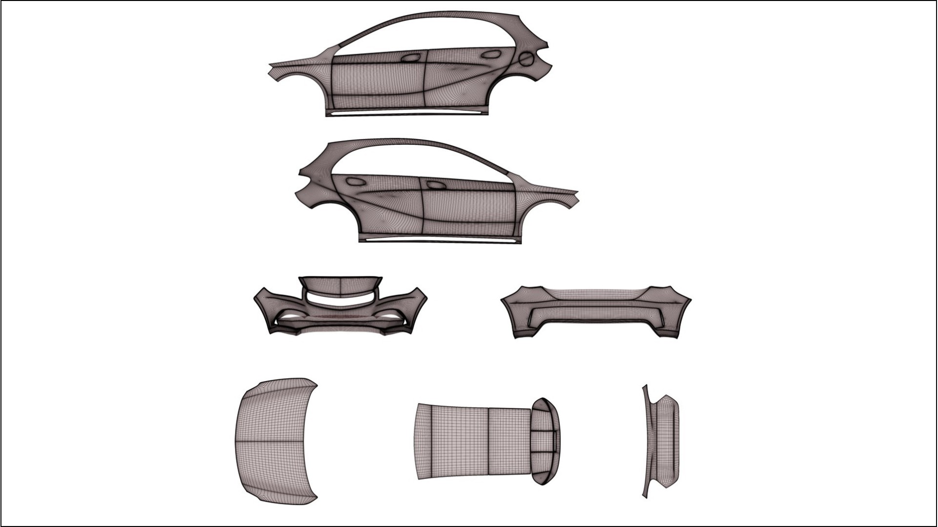 Mercedes A45 AMG W176 COBRA 11 – Kit Wrap PPF Personalizzato in Pellicola Poliuretanica Stampabile