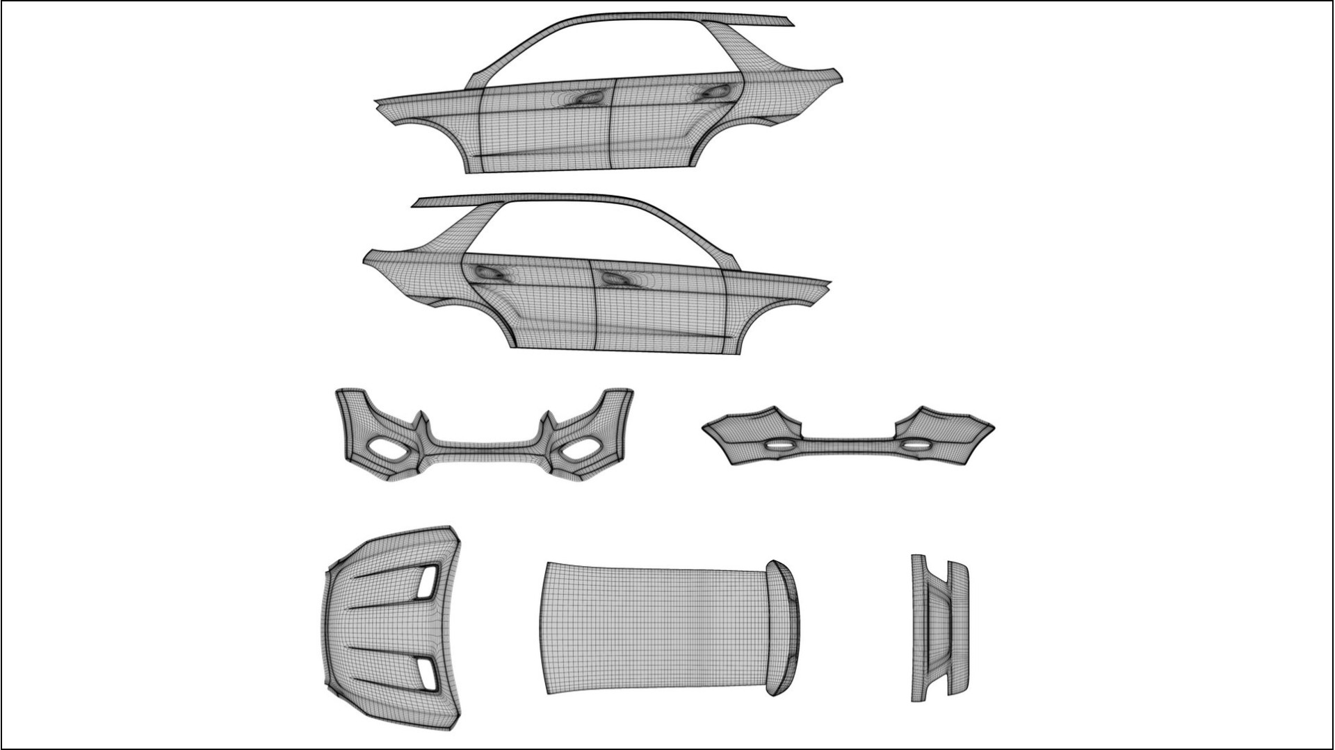 Mercedes M-class W166 COBRA 11 – Kit Wrap PPF Personalizzato in Pellicola Poliuretanica Stampabile