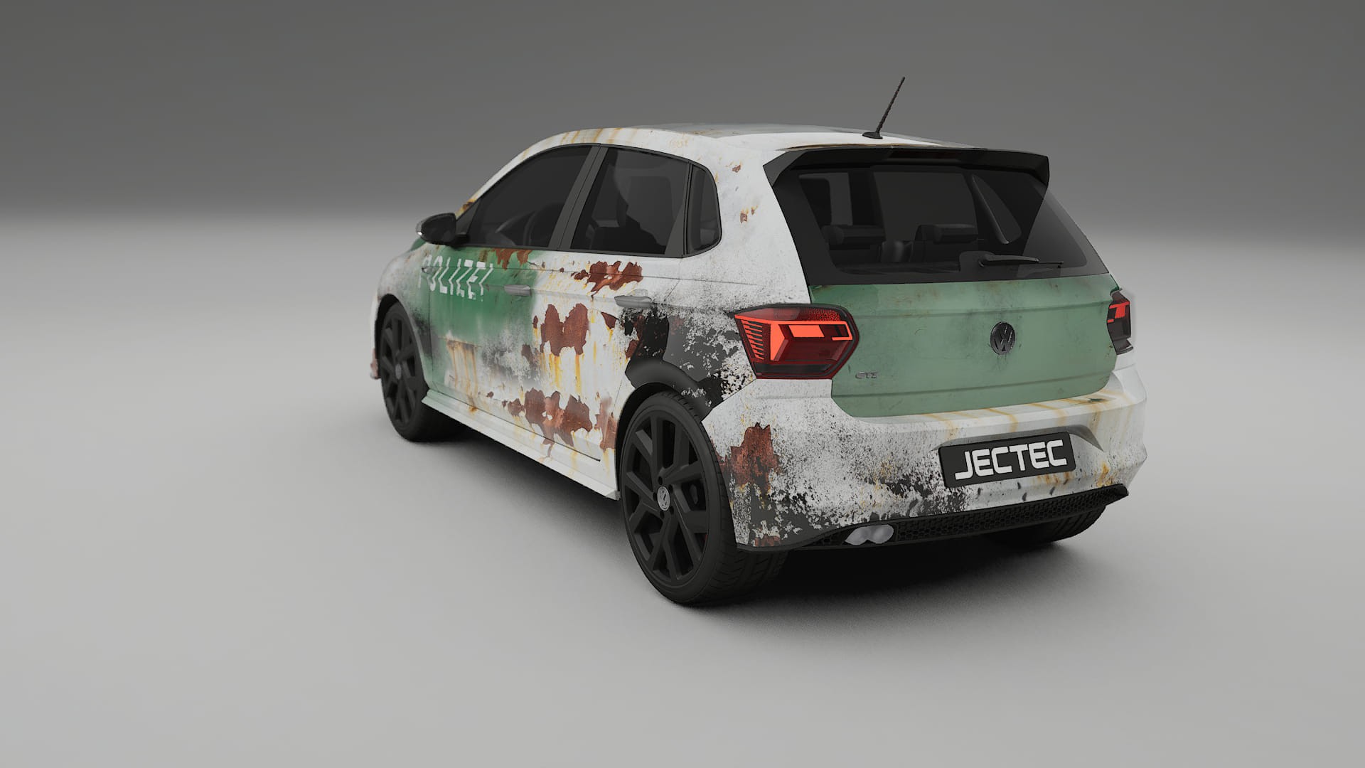 VW Polo GTI VI COBRA 11 – Kit Wrap PPF Personalizzato in Pellicola Poliuretanica Stampabile