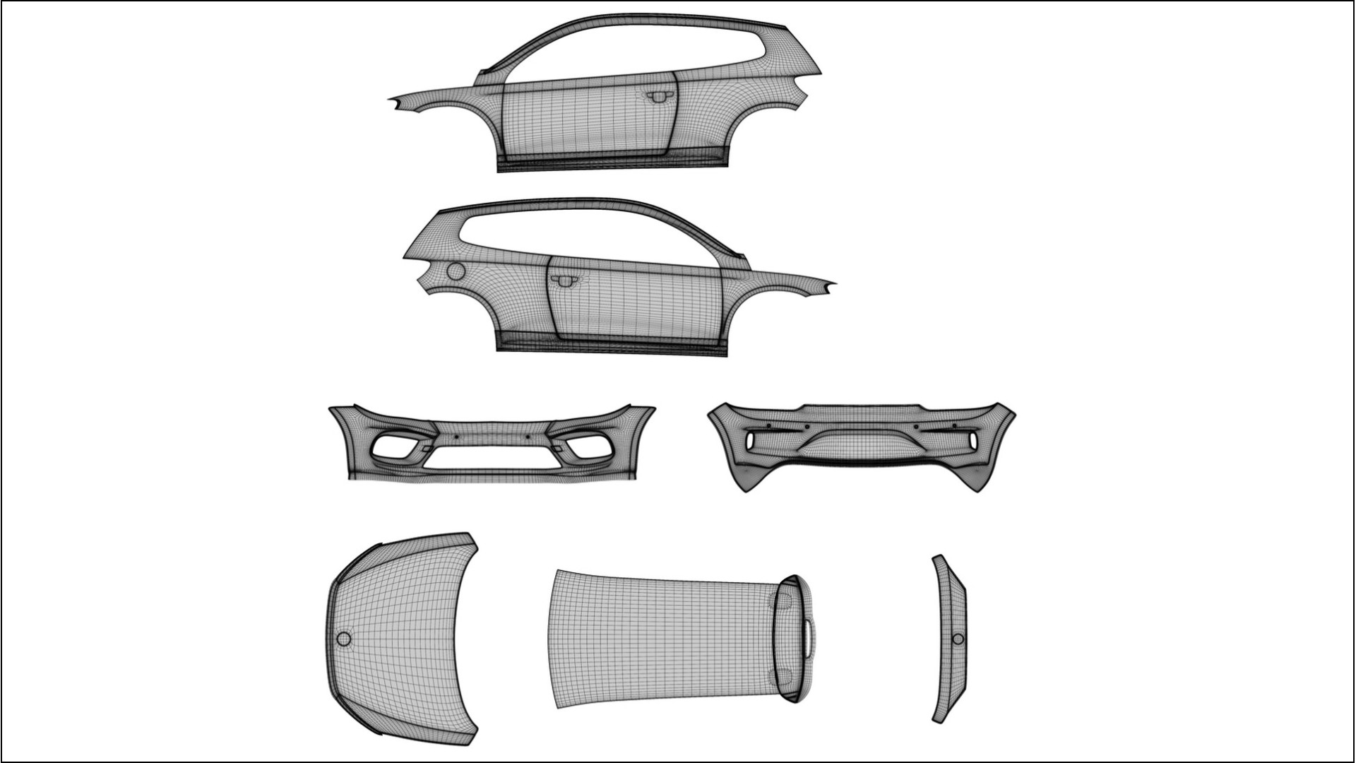 VW Scirocco R III COBRA 11 – Kit Wrap PPF Personalizzato in Pellicola Poliuretanica Stampabile