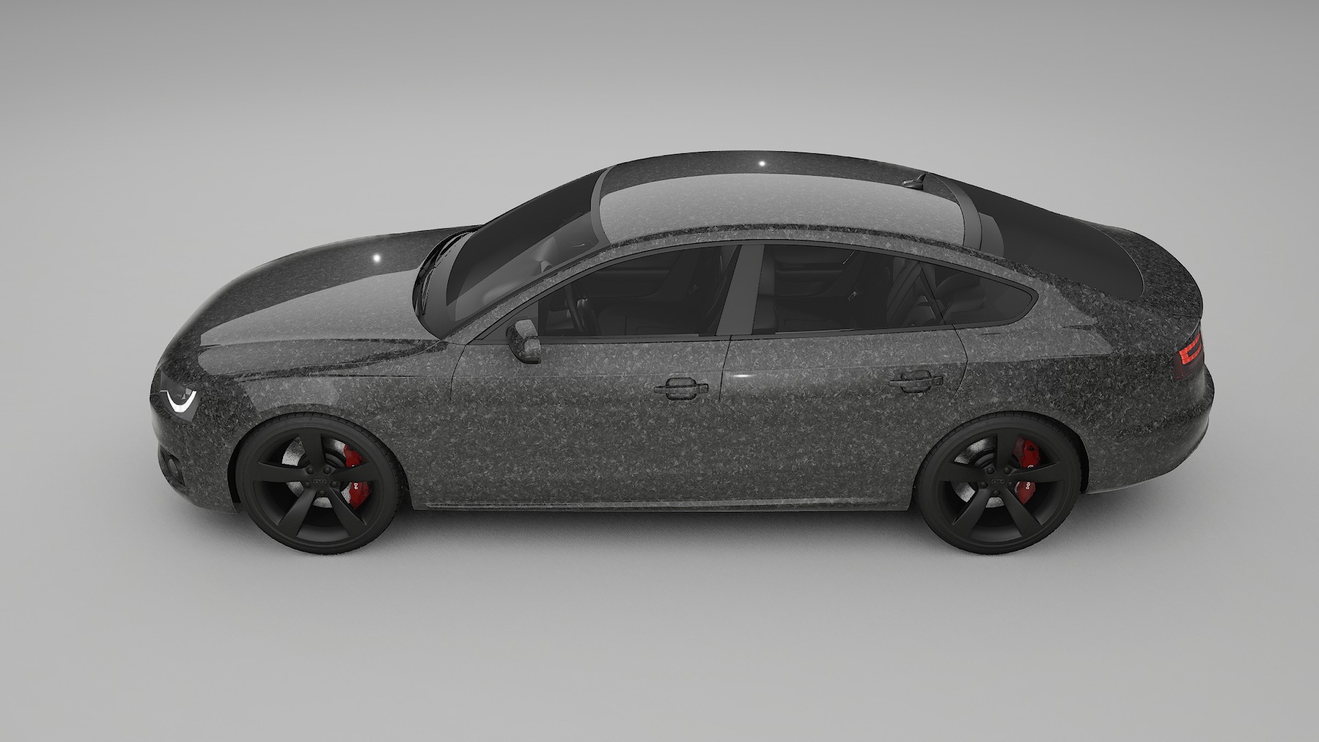 Audi A5 8T Sportback prefacelift pre LCI Pellicola Protettiva TPU per Vernice | FORGED S PPF Colore – Kit Completo Pre-Tagliat