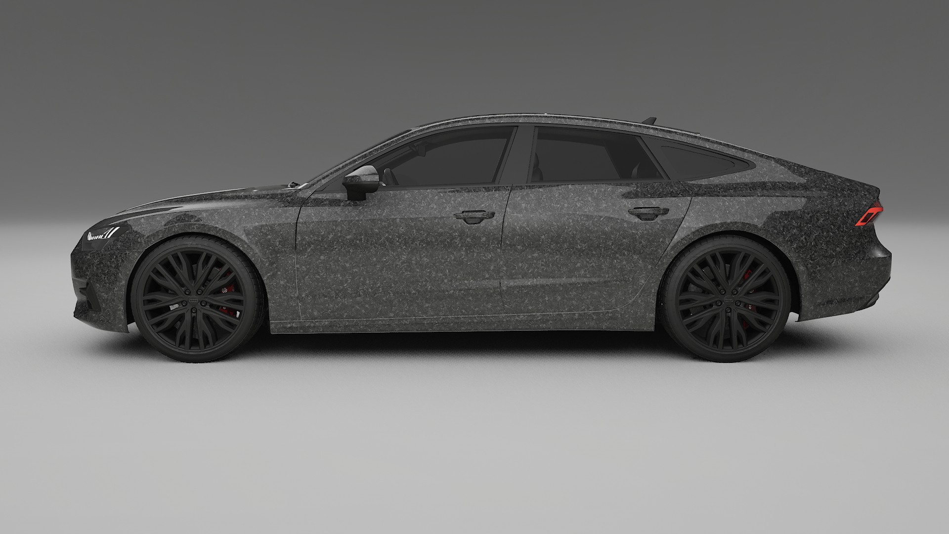 Audi A7 C8 Sportback prefacelift pre LCI Pellicola Protettiva TPU per Vernice | FORGED S PPF Colore – Kit Completo Pre-Tagliat