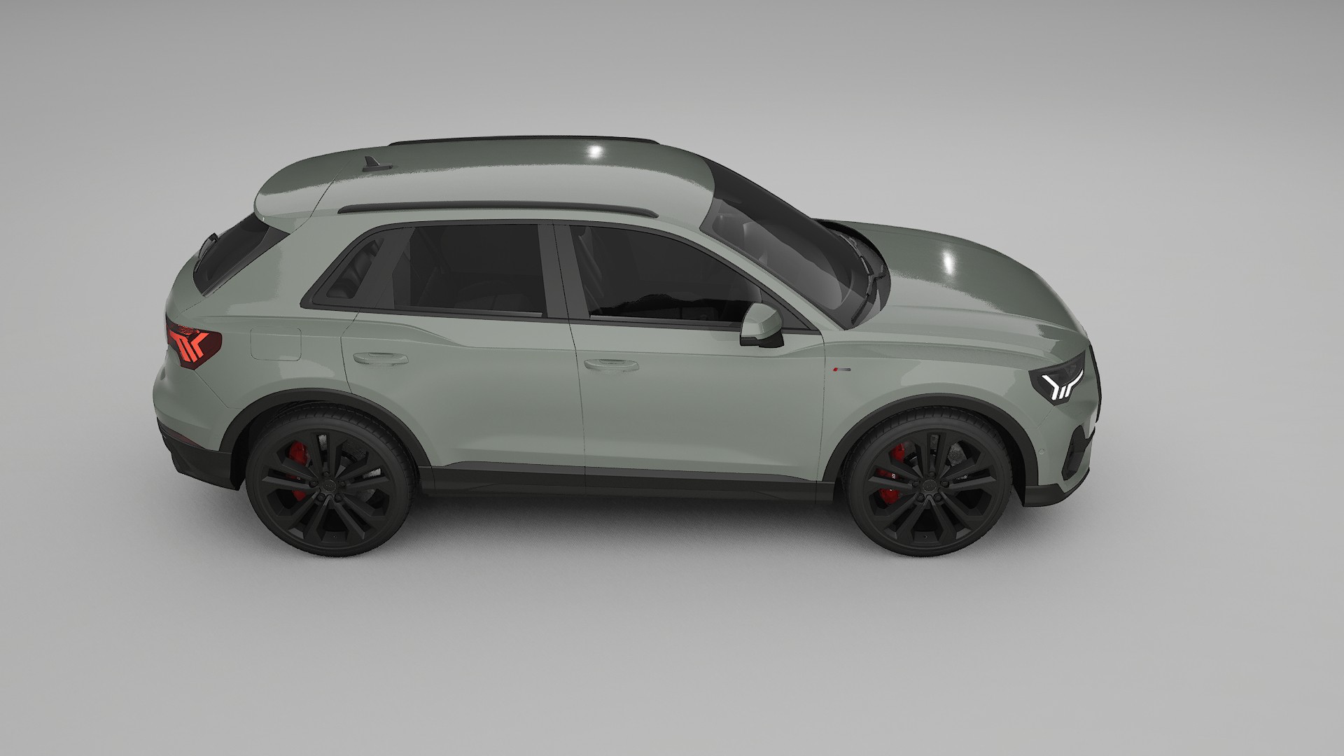 Audi Q3 S Line F3 Pellicola Protettiva TPU per Vernice | SLATE PPF Colore – Kit Completo Pre-Tagliato