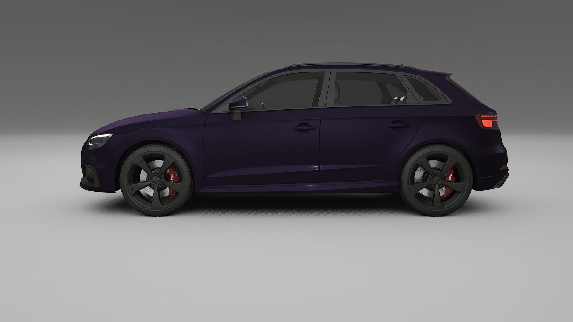 Audi RS3 Sportback 8V facelift LCI Pellicola Protettiva TPU per Vernice | VIOLET PPF Colore – Kit Completo Pre-Tagliato