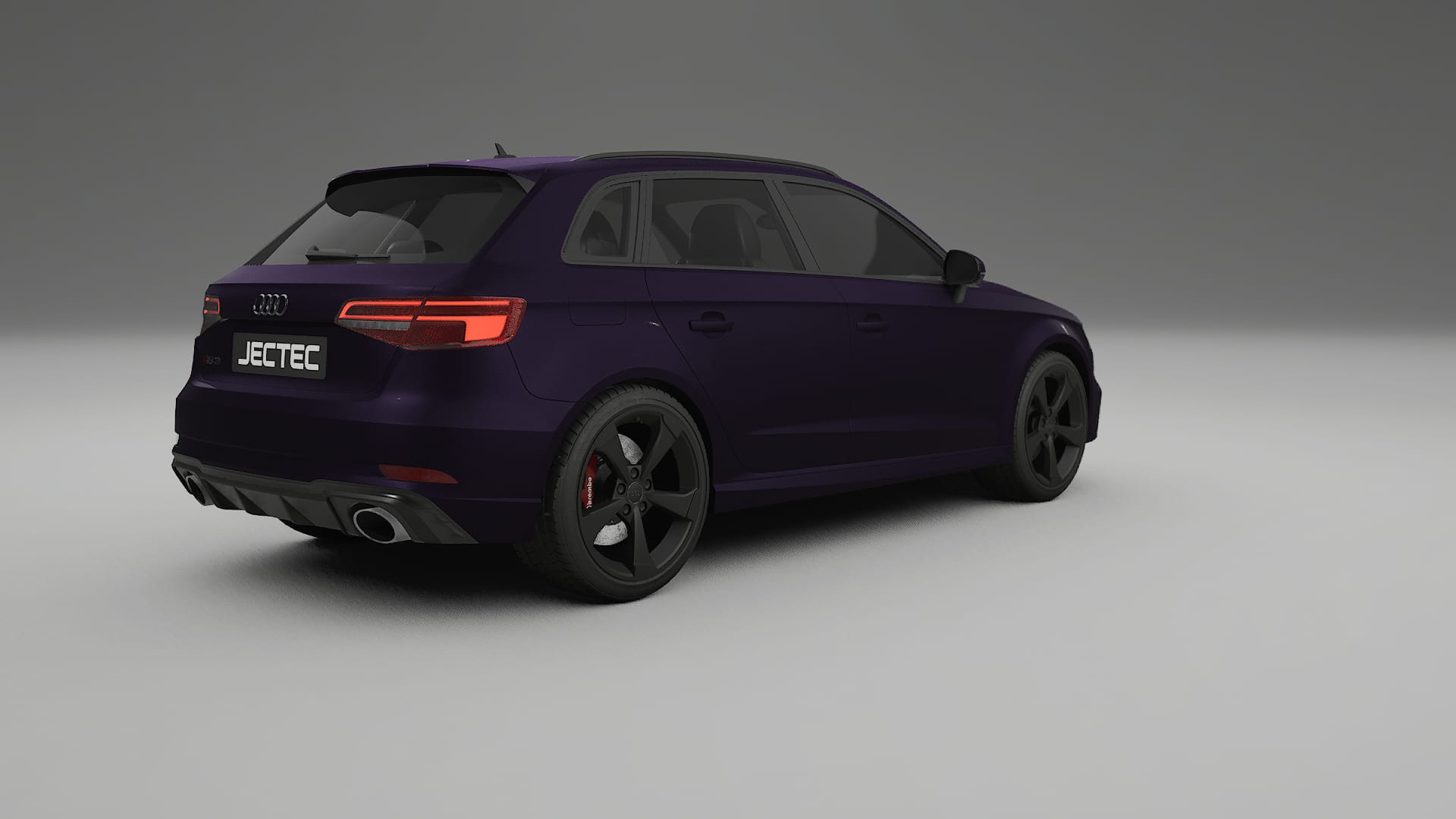 Audi RS3 Sportback 8V facelift LCI Pellicola Protettiva TPU per Vernice | VIOLET PPF Colore – Kit Completo Pre-Tagliato