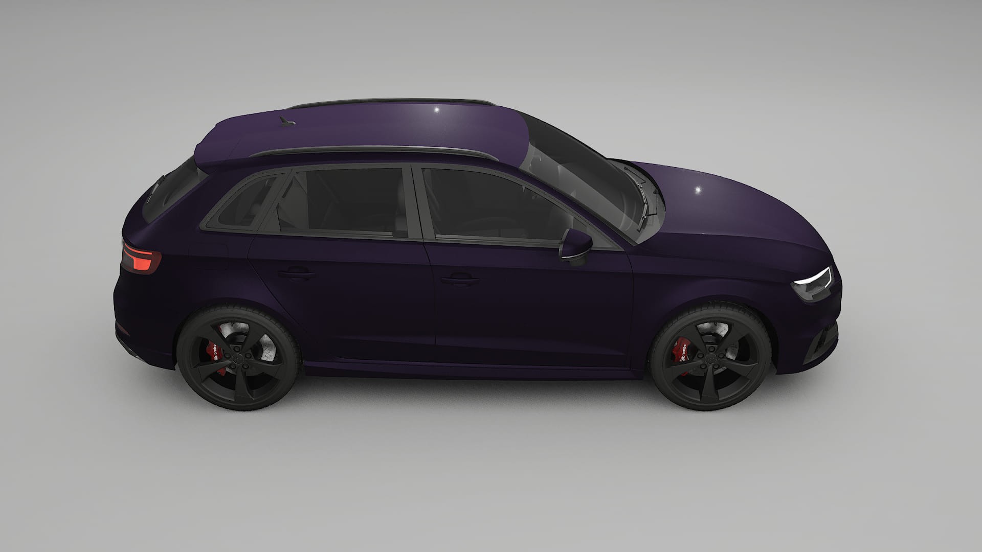 Audi RS3 Sportback 8V facelift LCI Pellicola Protettiva TPU per Vernice | VIOLET PPF Colore – Kit Completo Pre-Tagliato