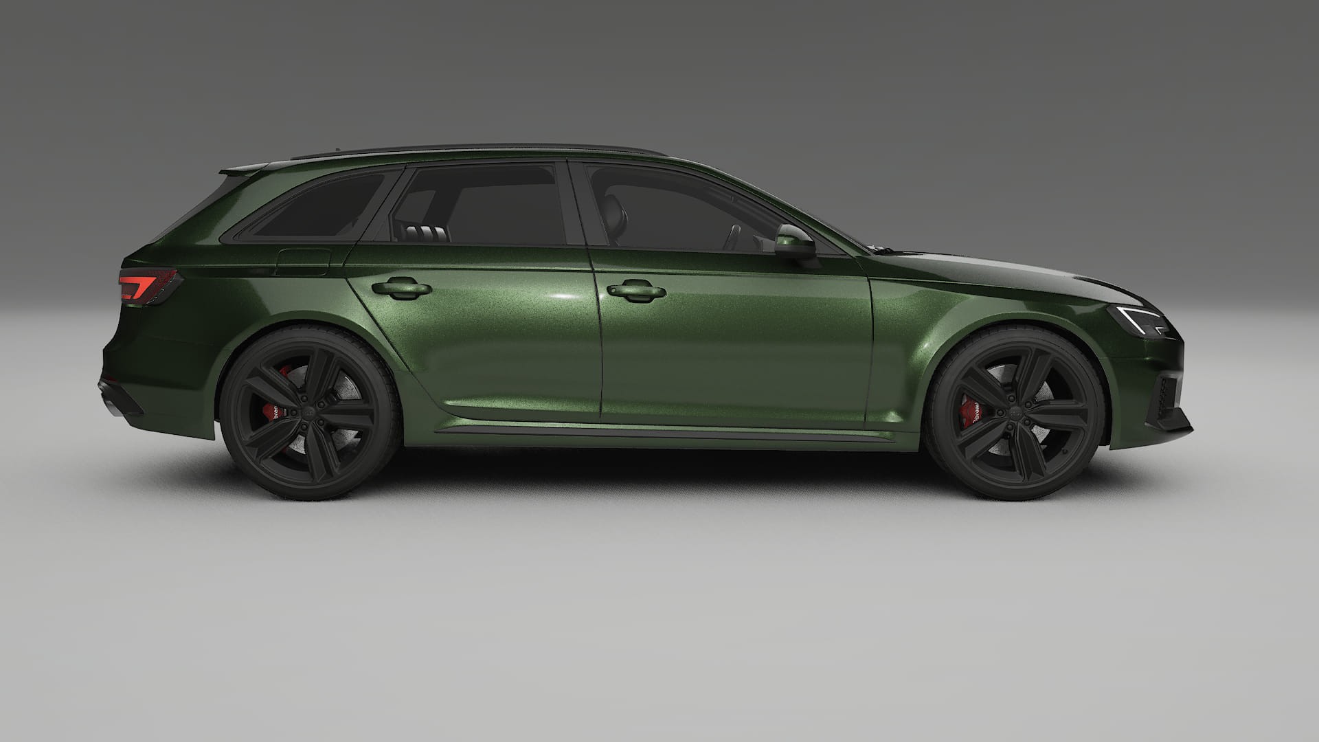 Audi RS4 Avant B9 prefacelift pre-LCI TPU Paint Protection Film | LAGOON Color Change PPF Full Pre-Cut Kit