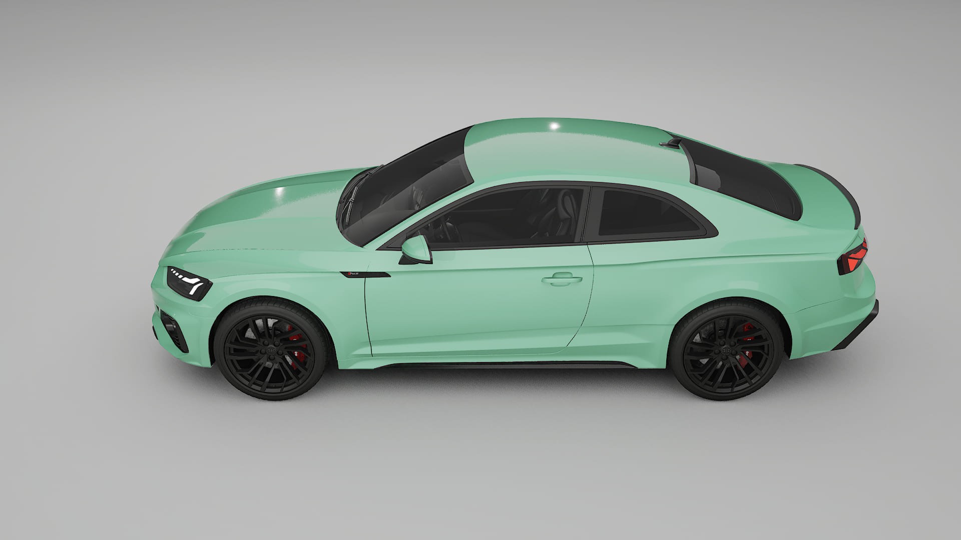 Audi RS5 Coupe B9 facelift pre-LCI TPU Paint Protection Film | DUSTY Color Change PPF Full Pre-Cut Kit