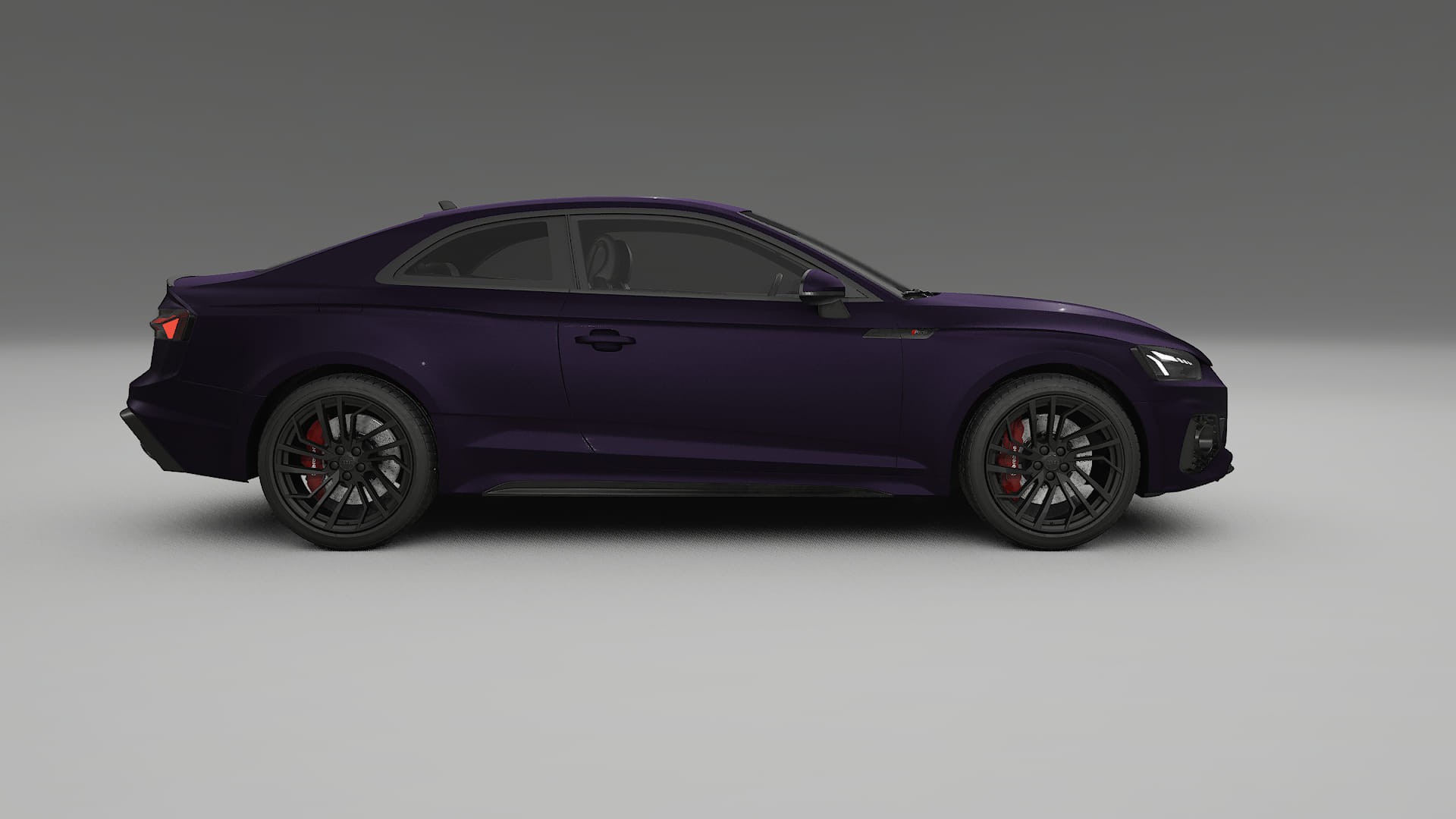 Audi RS5 Coupe B9 facelift pre-LCI TPU Paint Protection Film | VIOLET Color Change PPF Full Pre-Cut Kit
