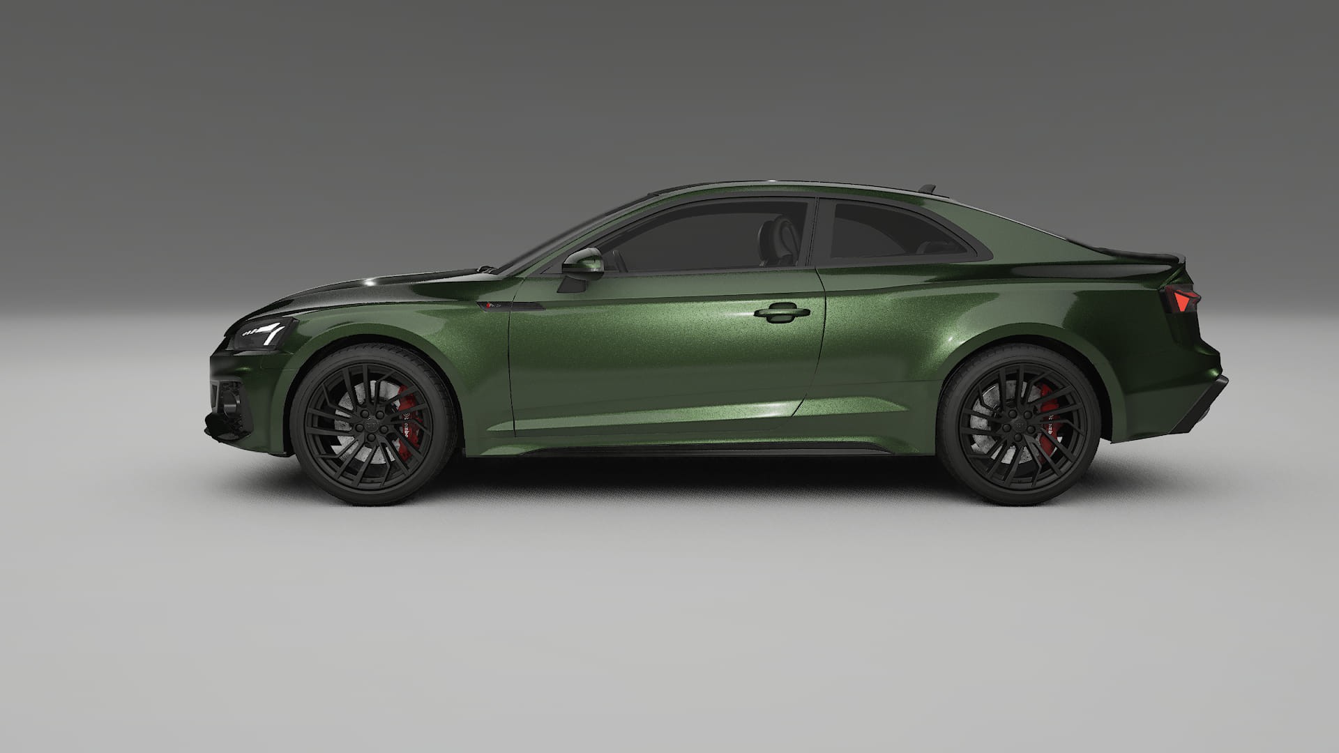 Audi RS5 Coupe B9 facelift pre-LCI TPU Paint Protection Film | LAGOON Color Change PPF Full Pre-Cut Kit