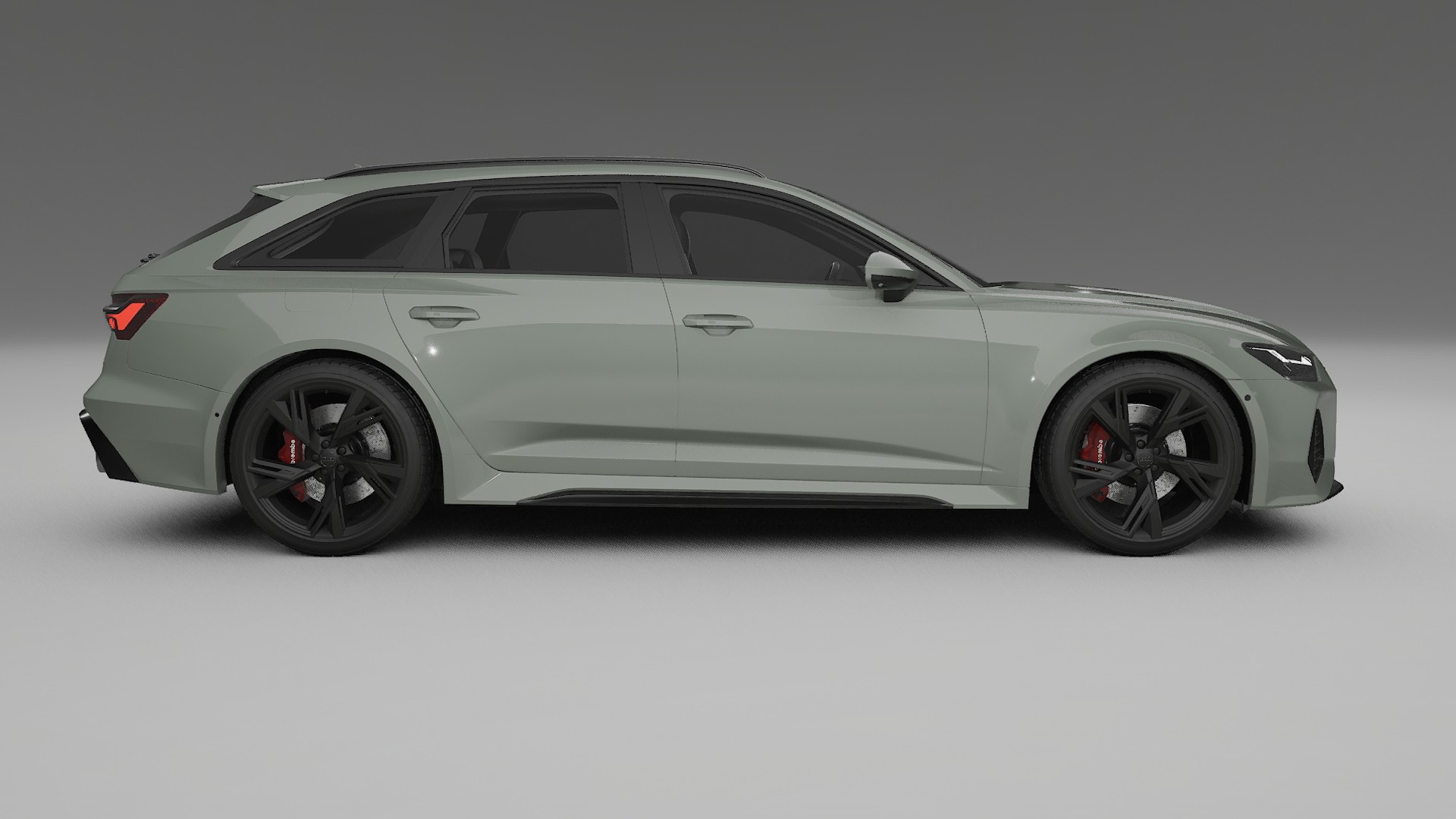 Audi RS6 Avant C8 facelift LCI TPU Paint Protection Film | SLATE Color Change PPF Full Pre-Cut Kit