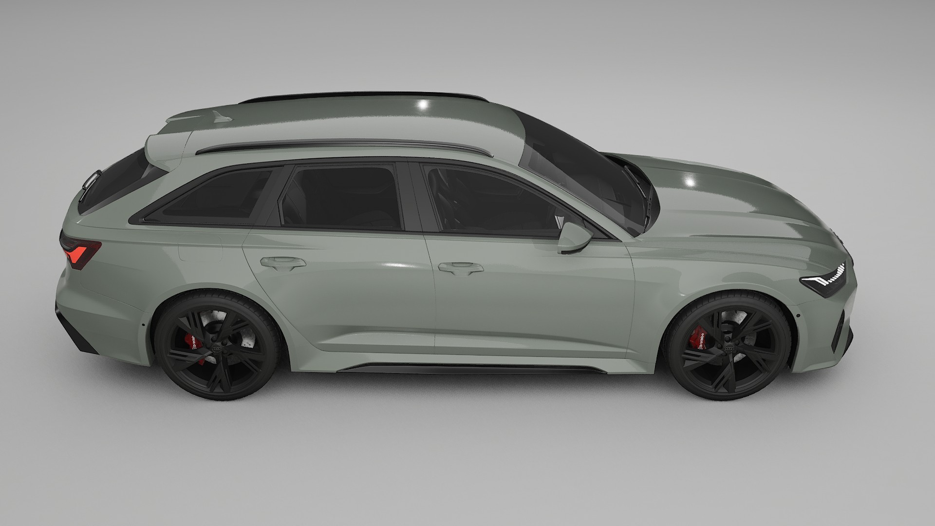 Audi RS6 Avant C8 facelift LCI TPU Paint Protection Film | SLATE Color Change PPF Full Pre-Cut Kit