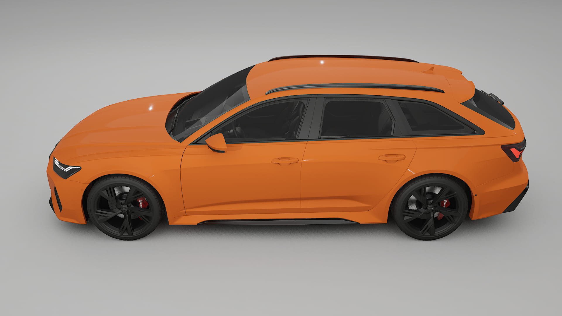 Audi RS6 Avant C8 facelift LCI TPU Paint Protection Film | ROCKET Color Change PPF Full Pre-Cut Kit