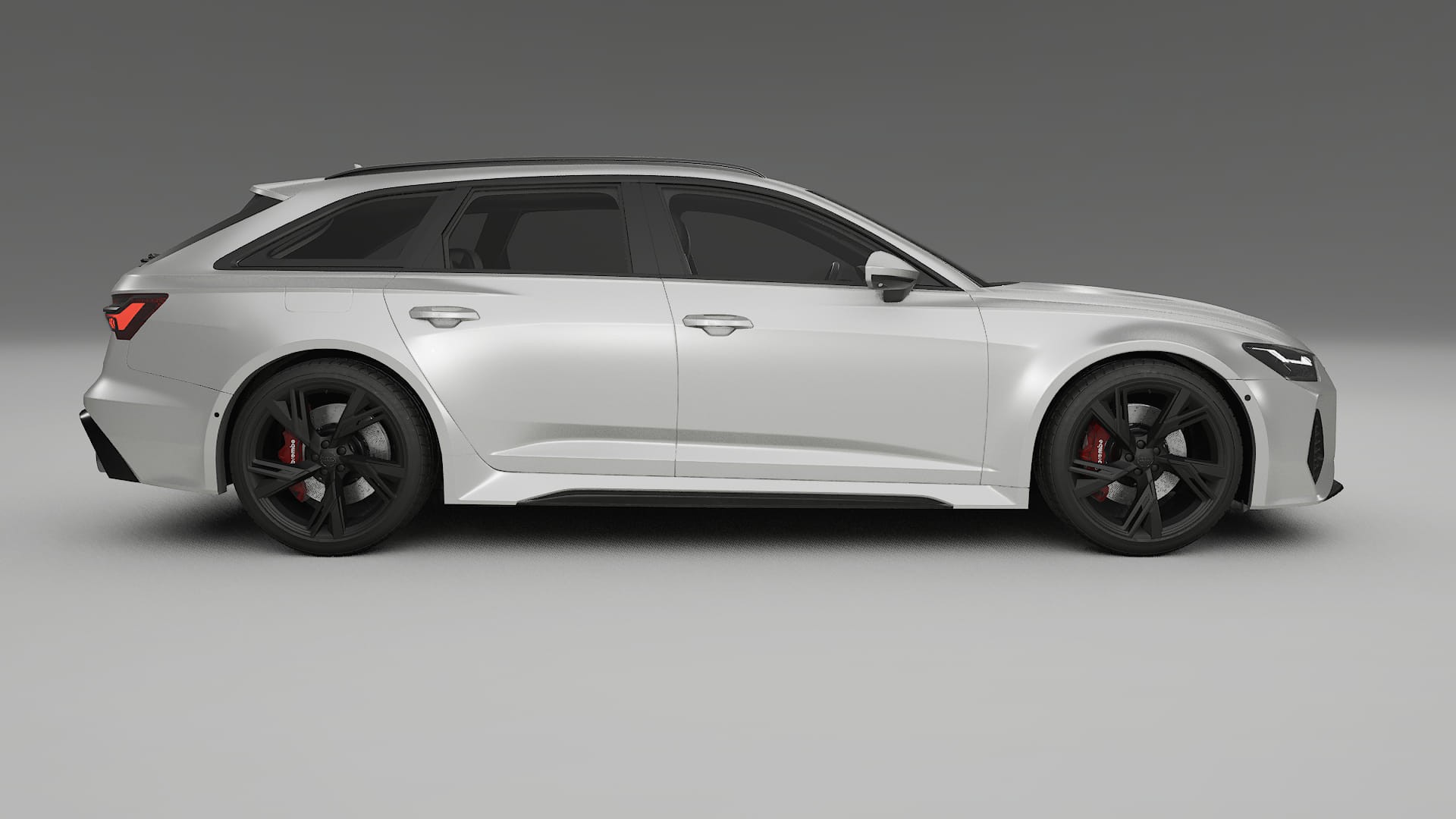 Audi RS6 Avant C8 facelift LCI TPU Paint Protection Film | OPAL Color Change PPF Full Pre-Cut Kit