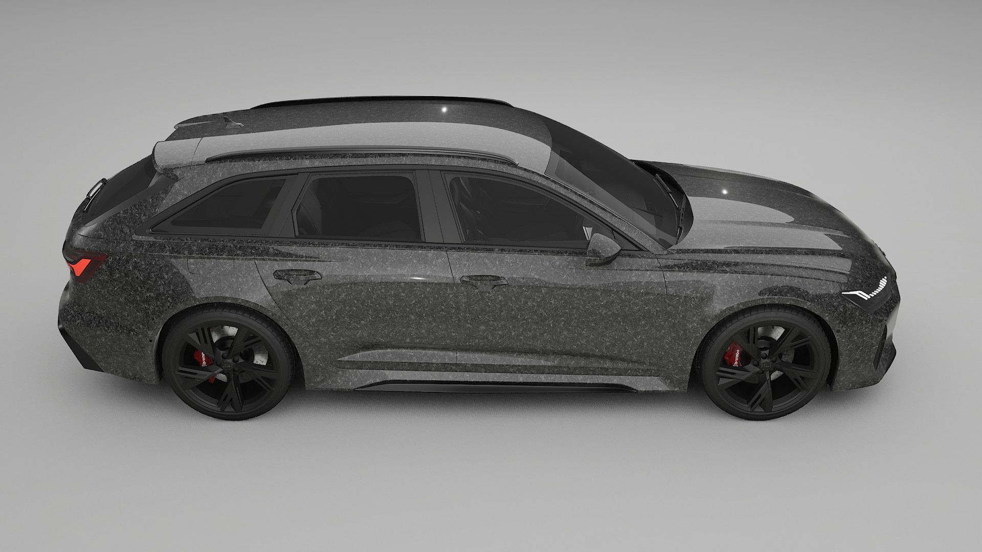 Audi RS6 Avant C8 facelift LCI TPU Paint Protection Film | FORGED S Color Change PPF Full Pre-Cut Kit