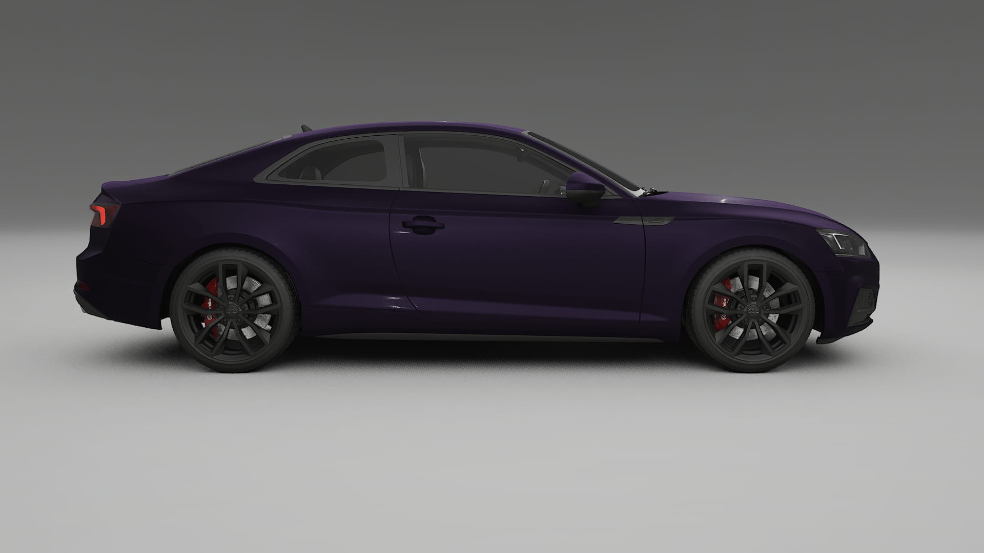 Audi S5 B9 prefacelift pre-LCI TPU Paint Protection Film | VIOLET Color Change PPF Full Pre-Cut Kit