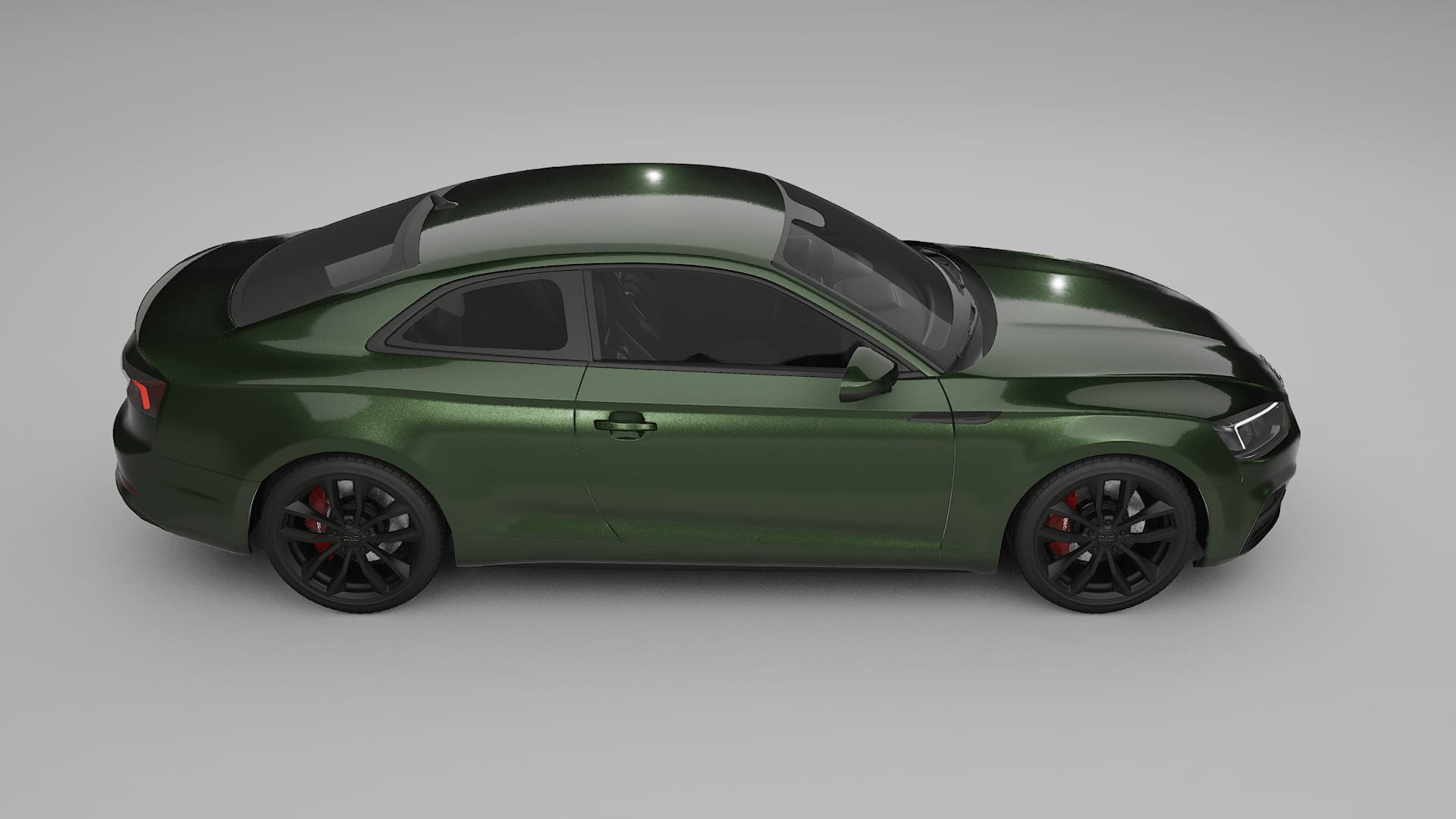 Audi S5 B9 prefacelift pre-LCI TPU Paint Protection Film | LAGOON Color Change PPF Full Pre-Cut Kit