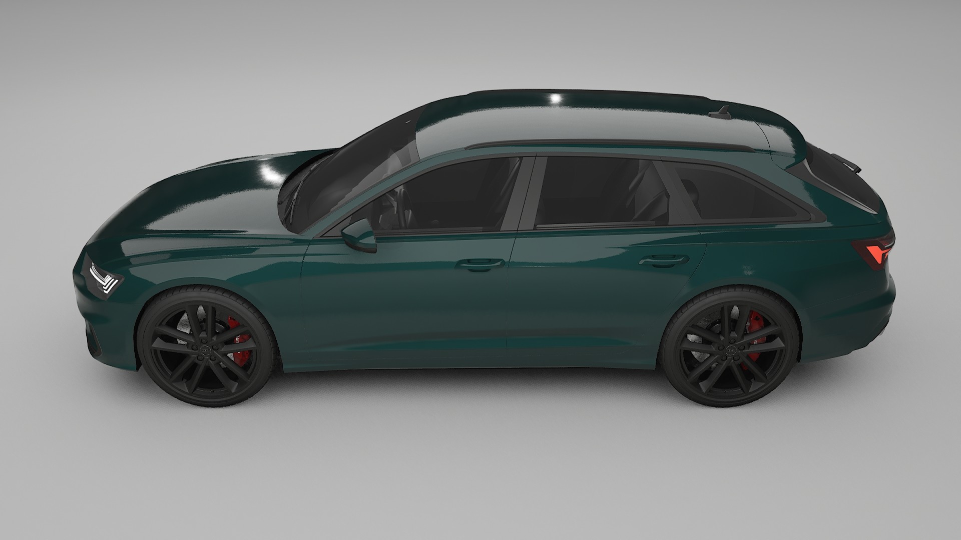 Audi S6 Avant prefacelift pre-LCI C8 TPU Paint Protection Film | INFERNO Color Change PPF Full Pre-Cut Kit