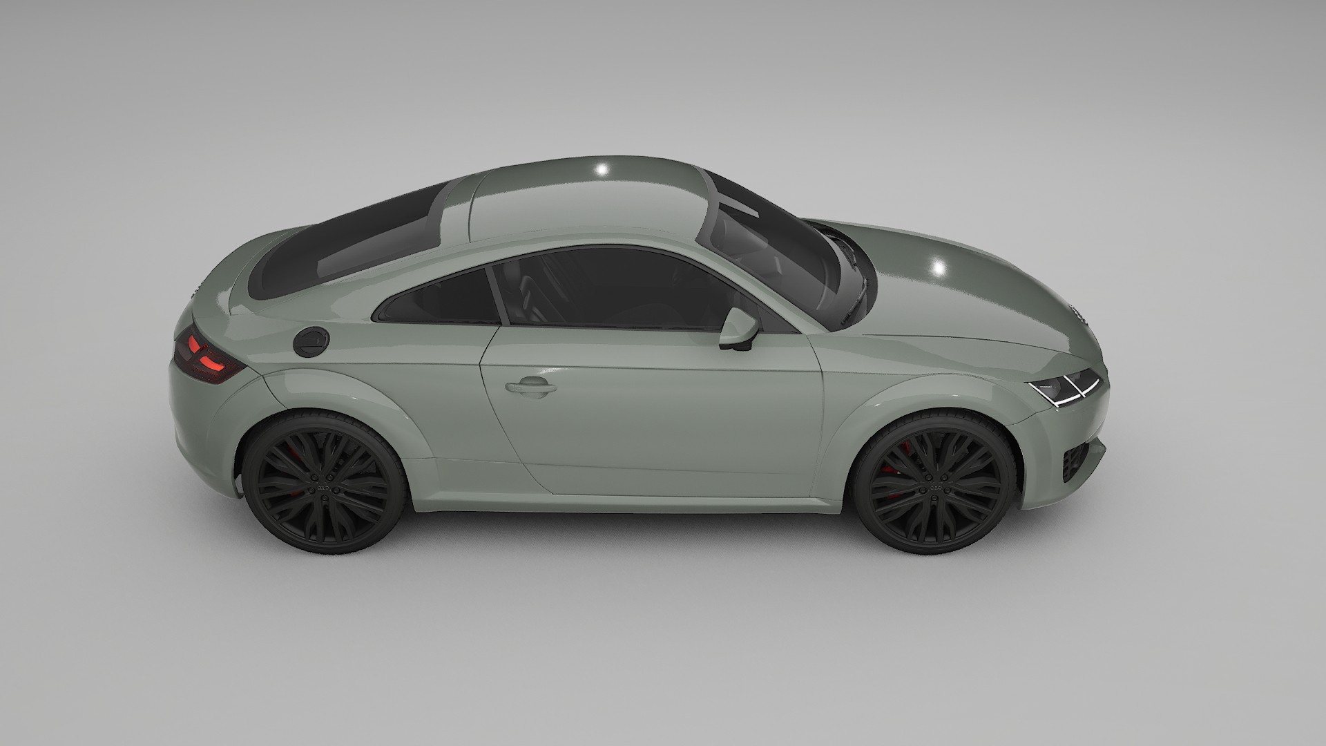 Audi TT Coupe 8S prefacelift pre-LCI TPU Paint Protection Film | SLATE Color Change PPF Full Pre-Cut Kit