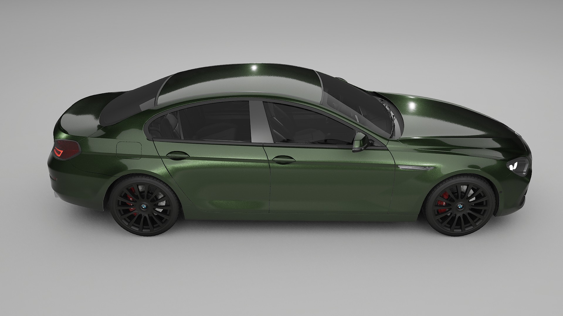 BMW 6 F06 TPU Paint Protection Film | LAGOON Color Change PPF Full Pre-Cut Kit