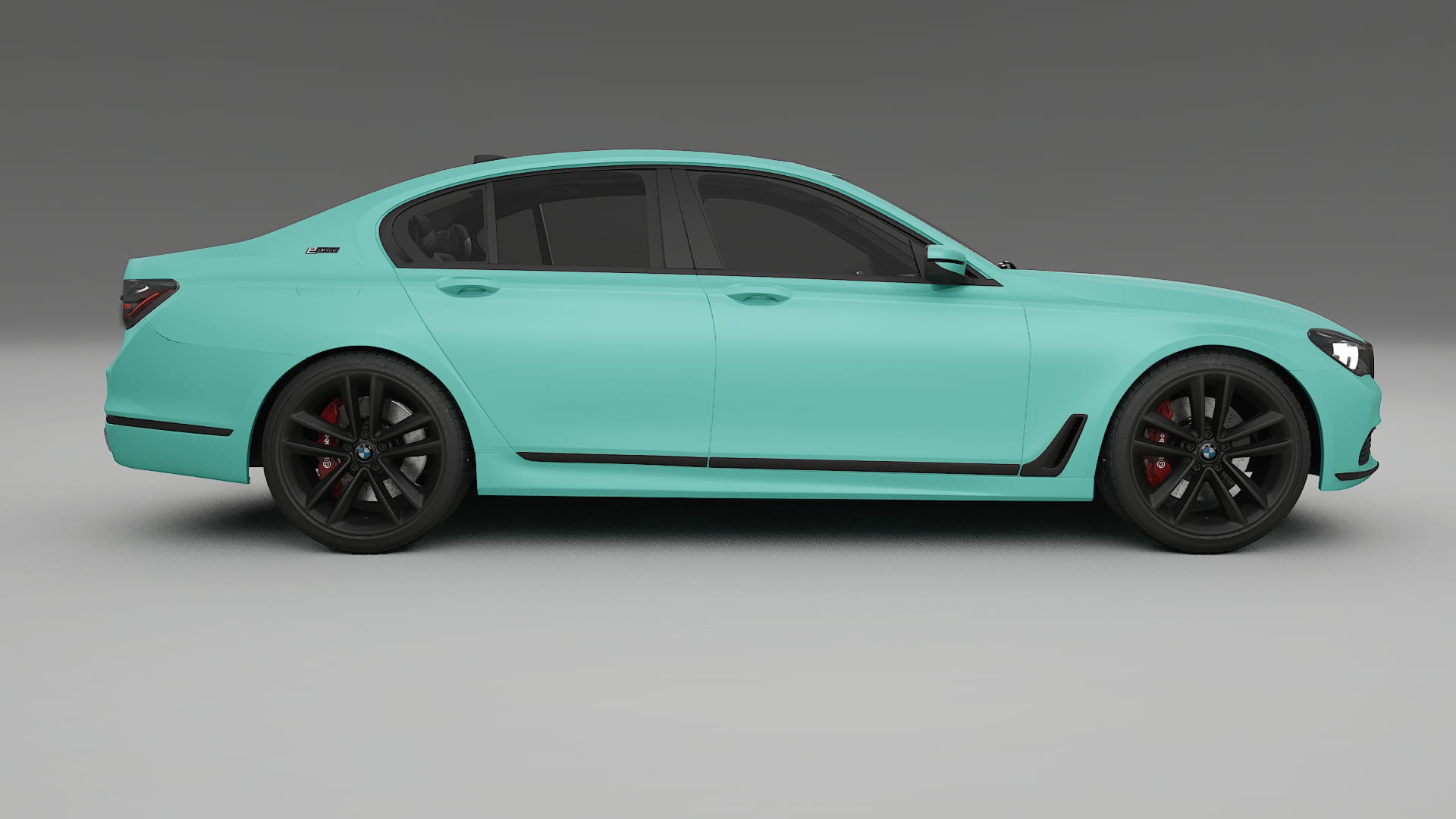 BMW 7 G11 G12 facelift LCI TPU Paint Protection Film | FROST Color Change PPF Full Pre-Cut Kit