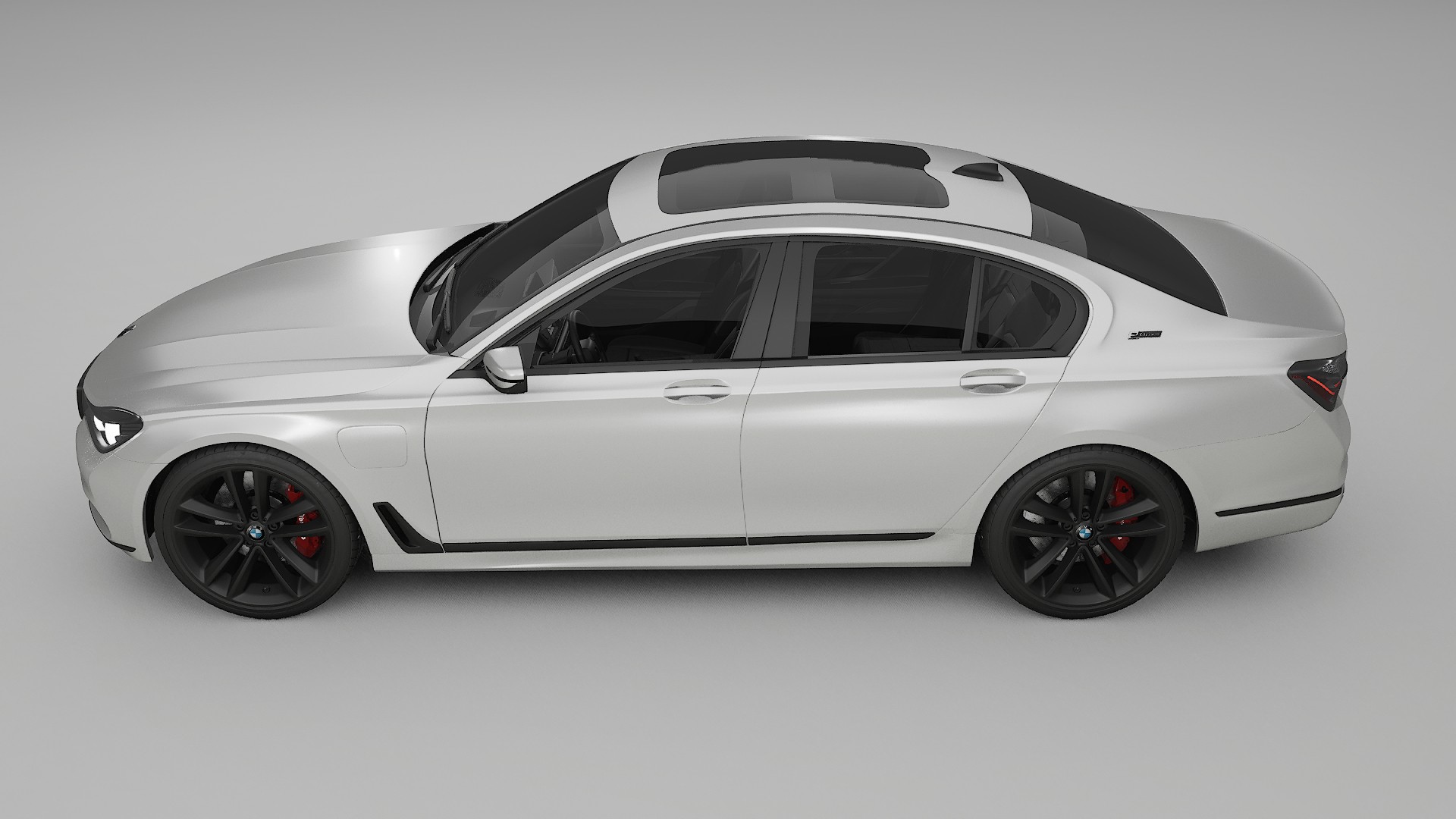 BMW 7 G11 G12 facelift LCI TPU Paint Protection Film | OPAL Color Change PPF Full Pre-Cut Kit